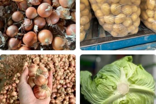 Giá cả các mặt hàng nông sản tại chợ thuộc xã Phú Xuyên 22.9
