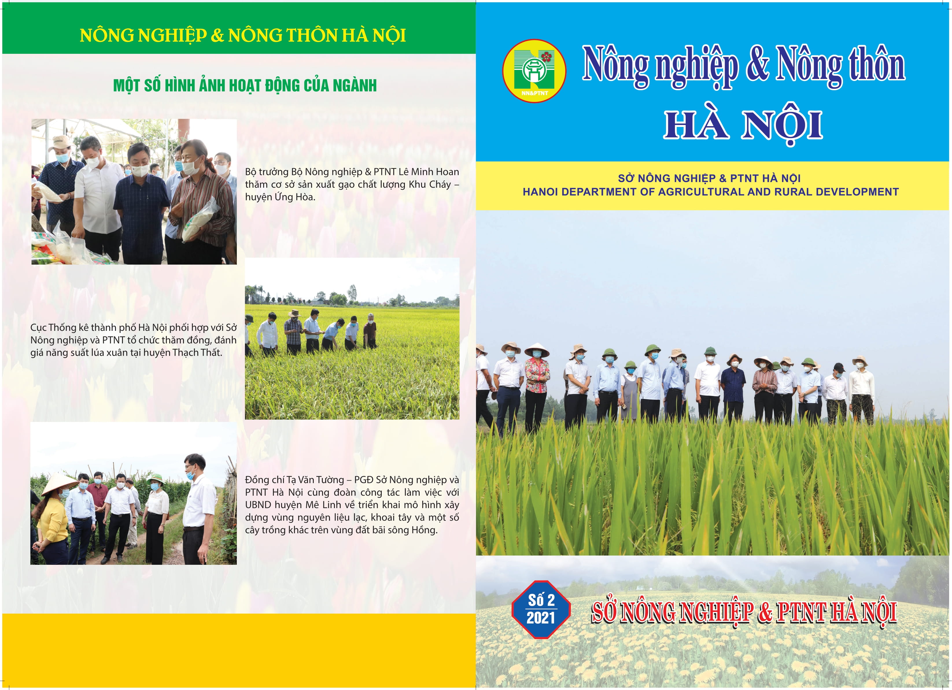 Tập san nông nghiệp & nông thôn Hà Nội số 02 năm 2021