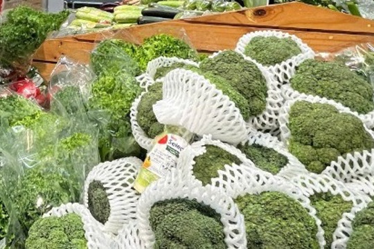 Giá cả các mặt hàng nông sản tại chợ thuộc xã Phúc Thịnh 23.9