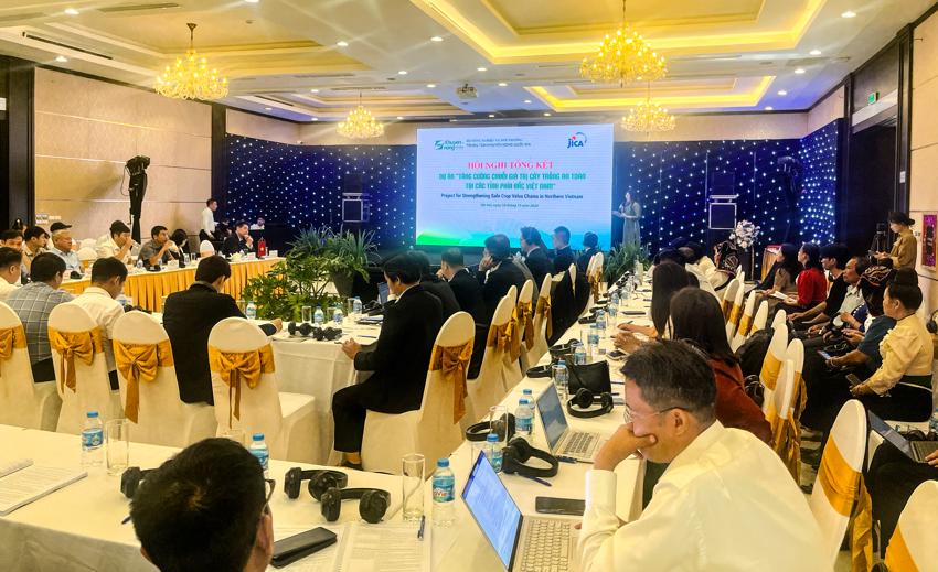 Hội nghị tổng kết Dự án “Tăng cường chuỗi giá trị cây trồng an toàn tại các tỉnh phía Bắc Việt Nam”