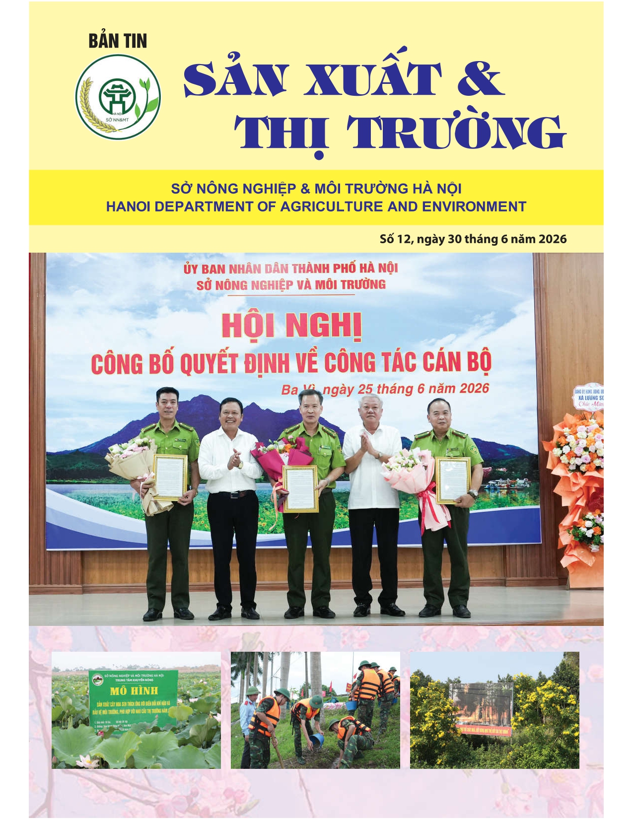 Bản tin Sản xuất & Thị trường số 12 năm 2026