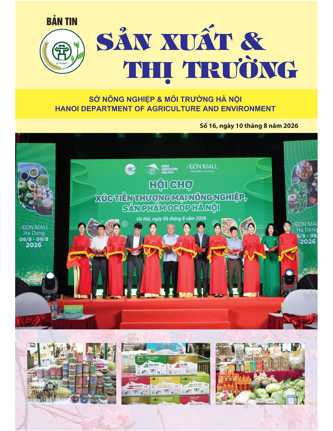 Bản tin Sản xuất & Thị trường số 16 năm 2026
