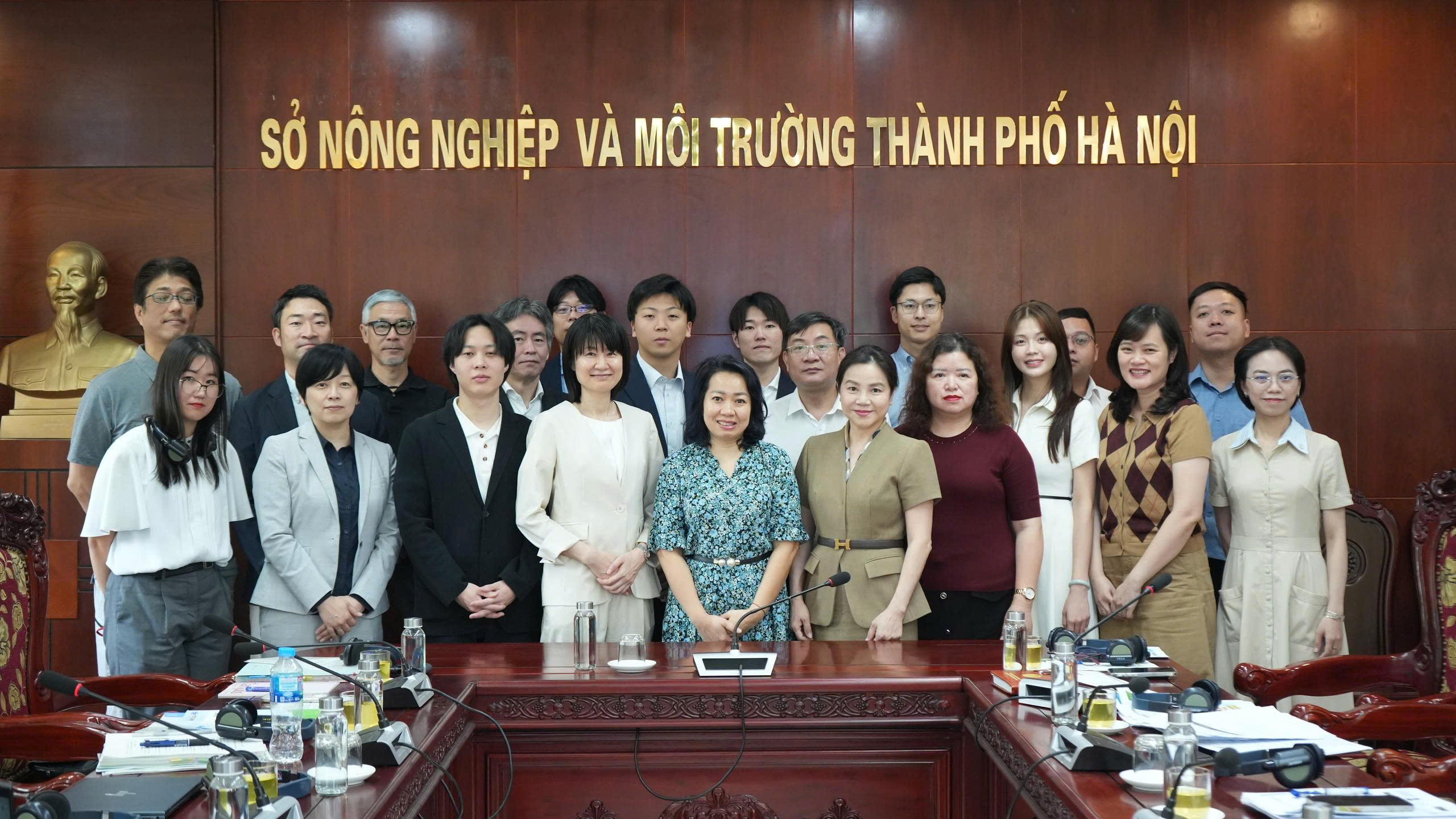 Chia sẻ kinh nghiệm về quản lý môi trường giữa Tp Hà Nội và tỉnh Fukoka