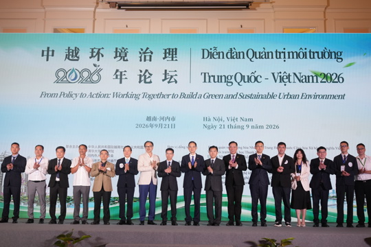 Diễn đàn quản trị Môi trường Việt Nam - Trung Quốc năm 2026