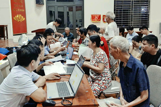 Tăng tốc hoàn thiện cơ sở dữ liệu đất đai