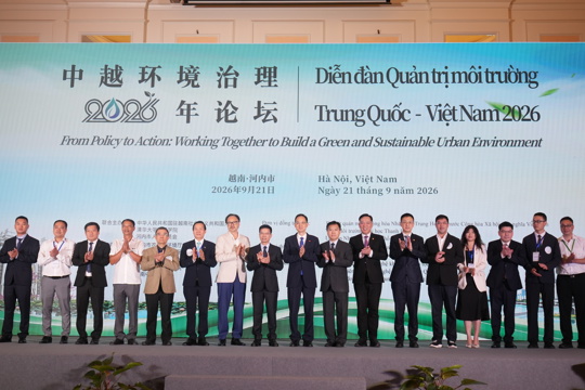 Tăng cường hợp tác Việt Nam – Trung Quốc trong quảng trị môi trường đô thị.