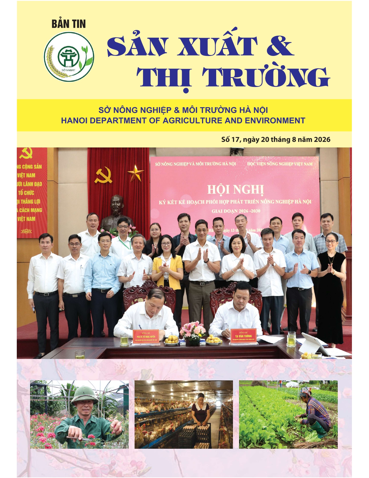 Bản tin Sản xuất & Thị trường số 17 năm 2026