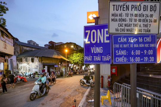 Hiệu quả bước đầu công tác triển khai thực hiện Đề án “Vùng phát thải  thấp trong vành đai 1, Thành phố Hà Nội”