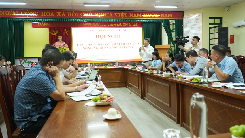 KIỂM TRA THỰC HIỆN CƠ CHẾ, CHÍNH SÁCH VỀ PHÁT TRIỂN  NÔNG NGHIỆP TẠI MỘT SỐ XÃ TRÊN ĐỊA BÀN THÀNH PHỐ
