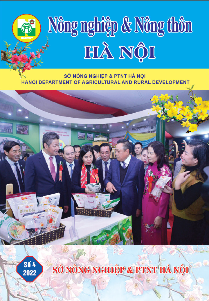 Tập san nông nghiệp & nông thôn Hà Nội số 04 năm 2022