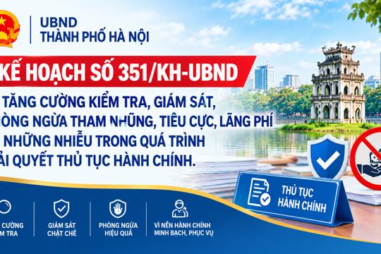 Hà Nội tăng cường giám sát, ngăn chặn nhũng nhiễu khi giải quyết thủ tục hành chính