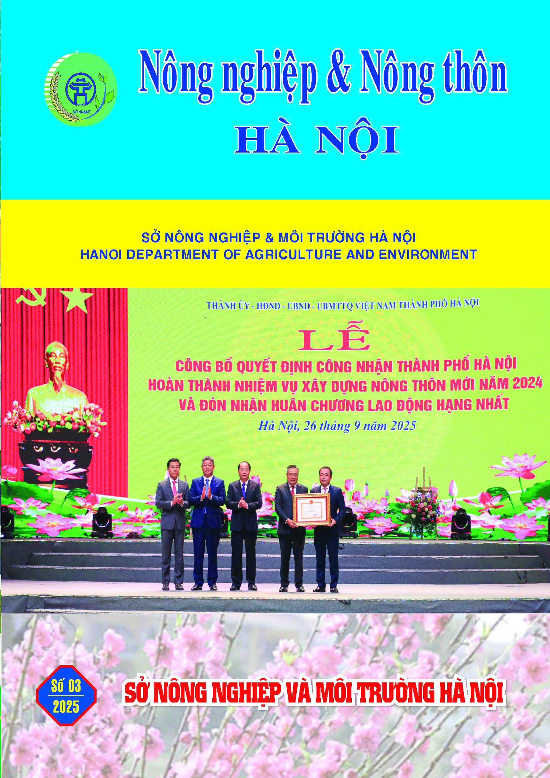Bản tin Nông nghiệp & Nông thôn Hà Nội số 03 năm 2025