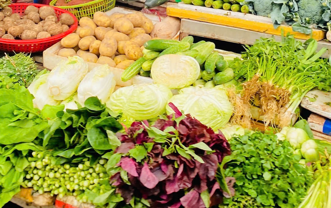 Giá cả các mặt hàng tại chợ thuộc Hà Đông ngày 23.9