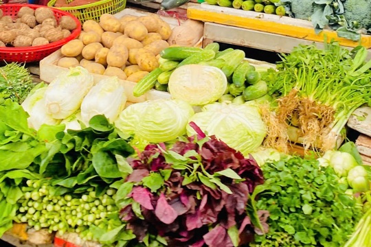 Giá cả các mặt hàng tại chợ thuộc Hà Đông ngày 23.9