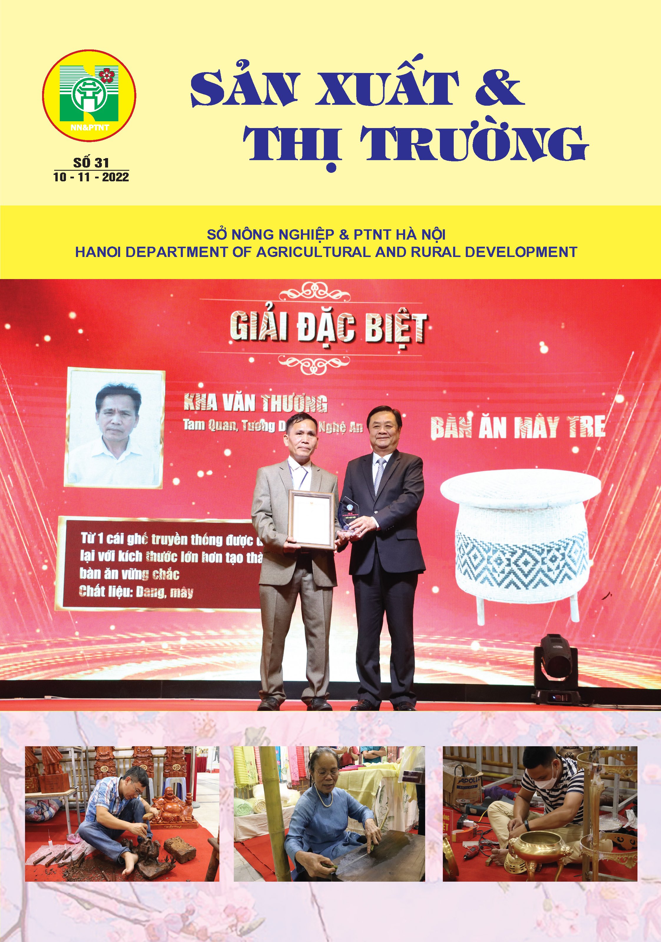 Bản tin Sản xuất & Thị trường số 31 năm 2022