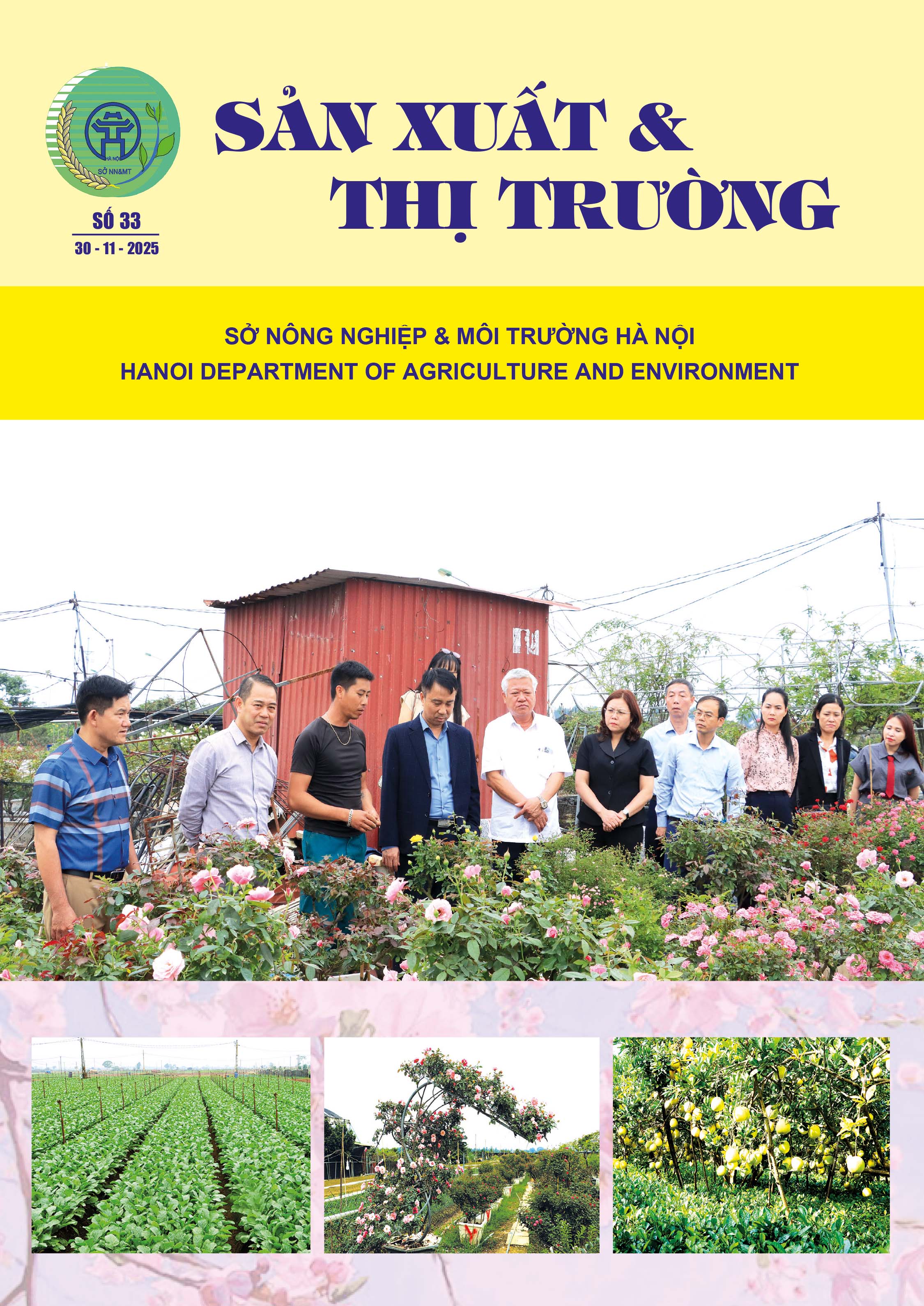 Bản tin Sản xuất & Thị trường số 33 năm 2025