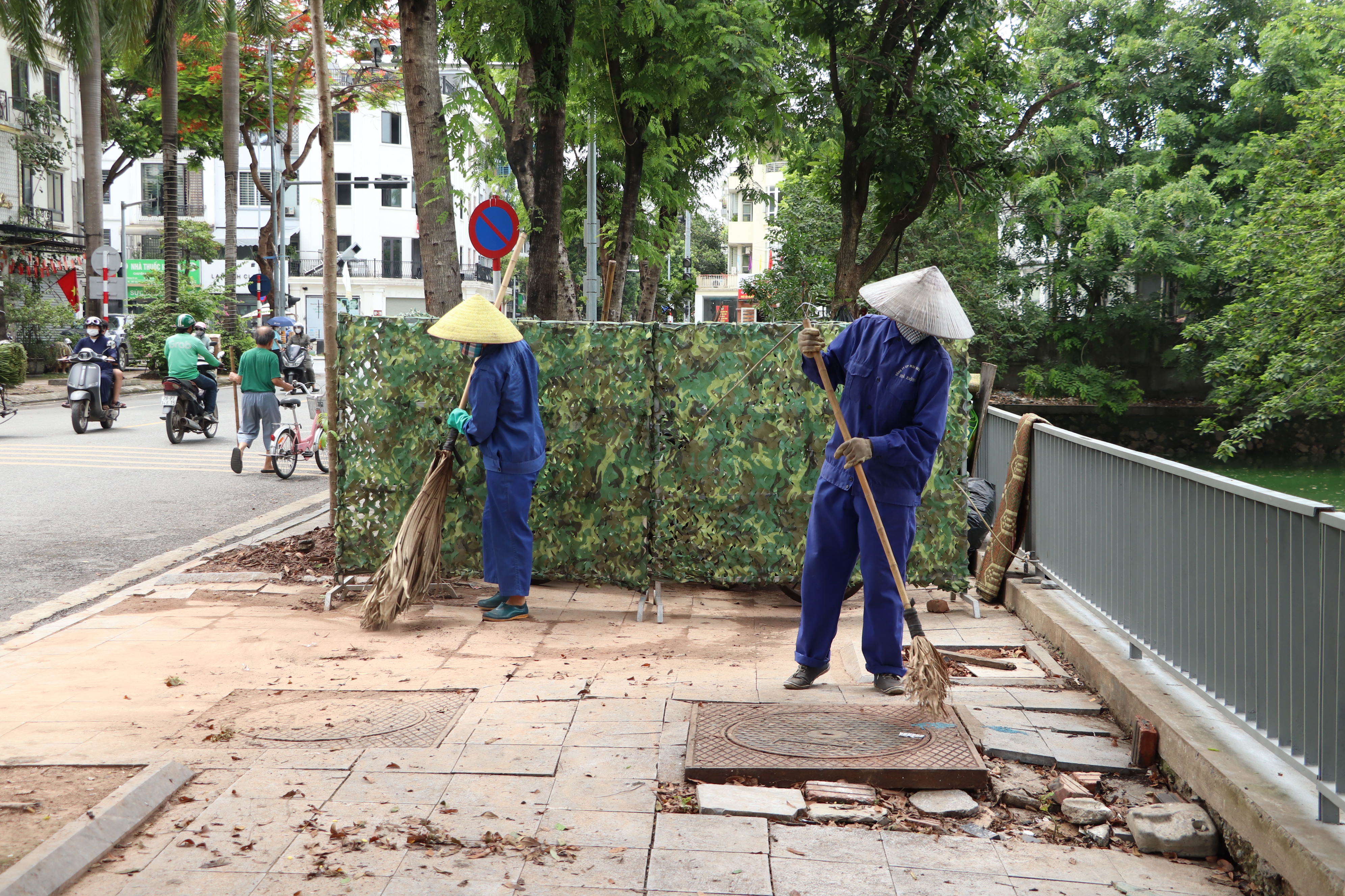 Phường Kiến Hưng duy trì công tác vệ sinh môi trường