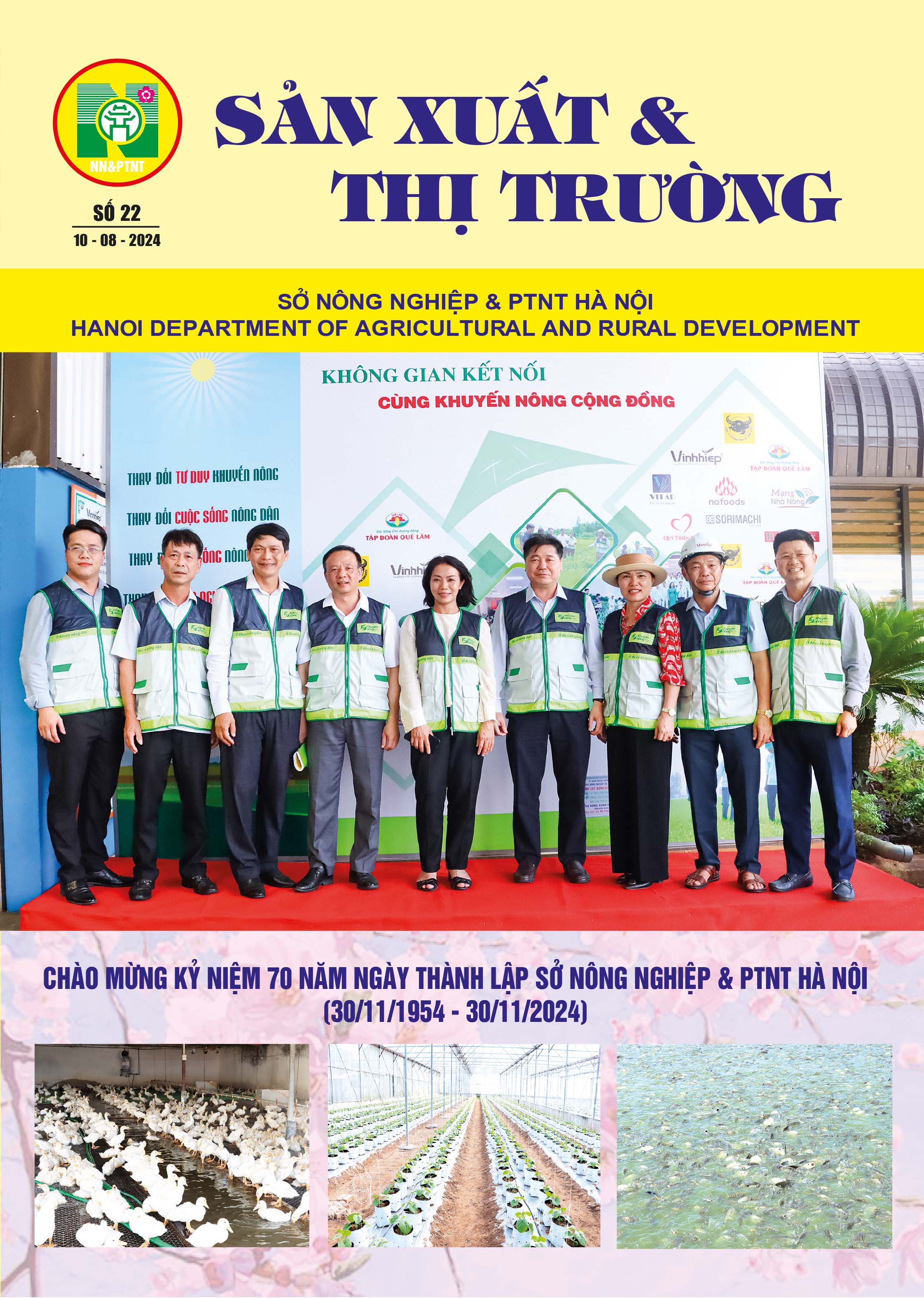 Bản tin Sản xuất & Thị trường số 22 năm 2024