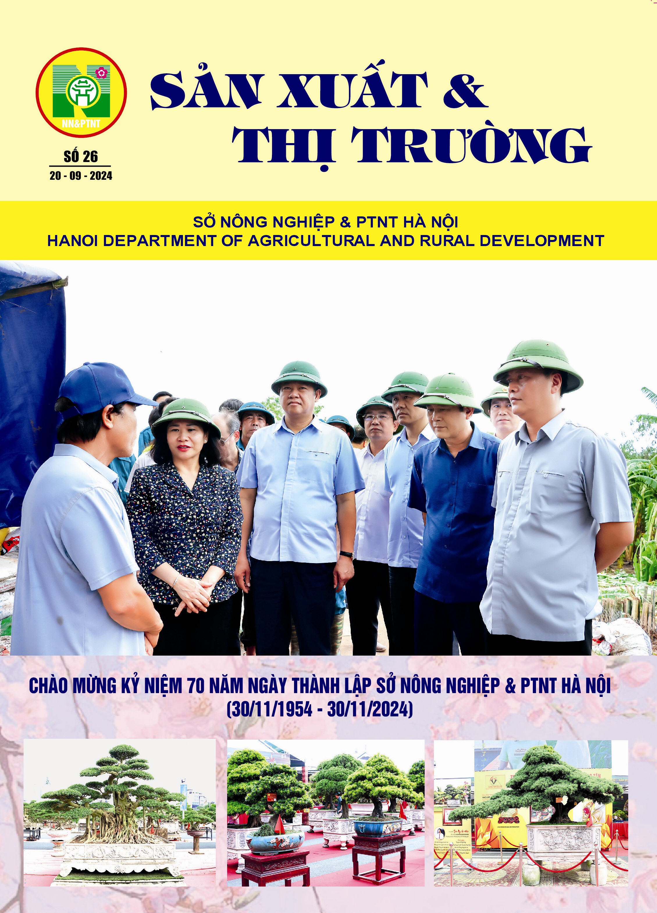 Bản tin Sản xuất & Thị trường số 26 năm 2024