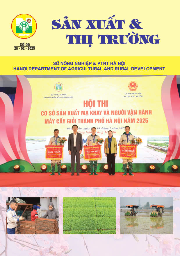 Bản tin Sản xuất & Thị trường số 06 năm 2025