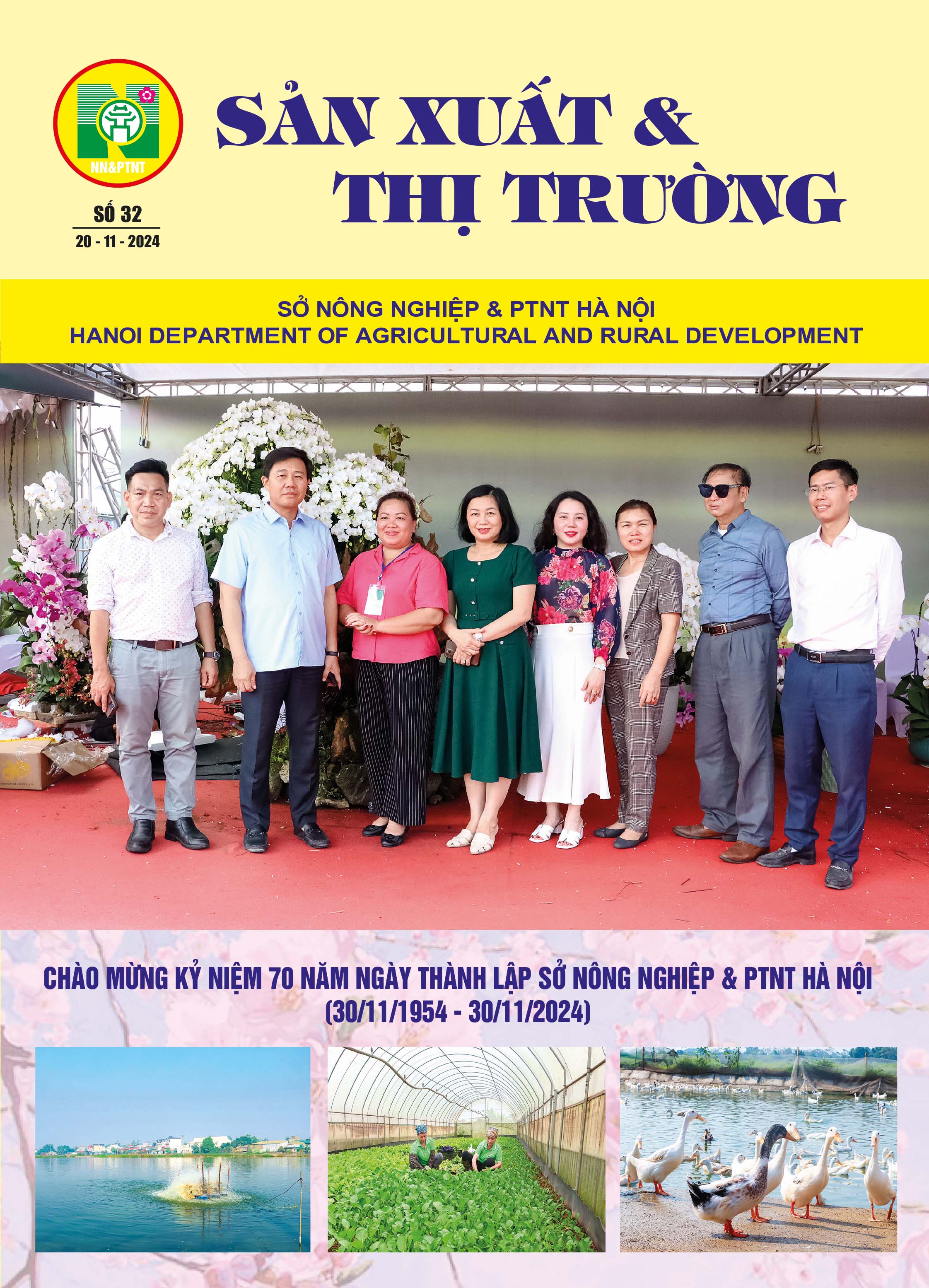 Bản tin Sản xuất & Thị trường số 32 năm 2024