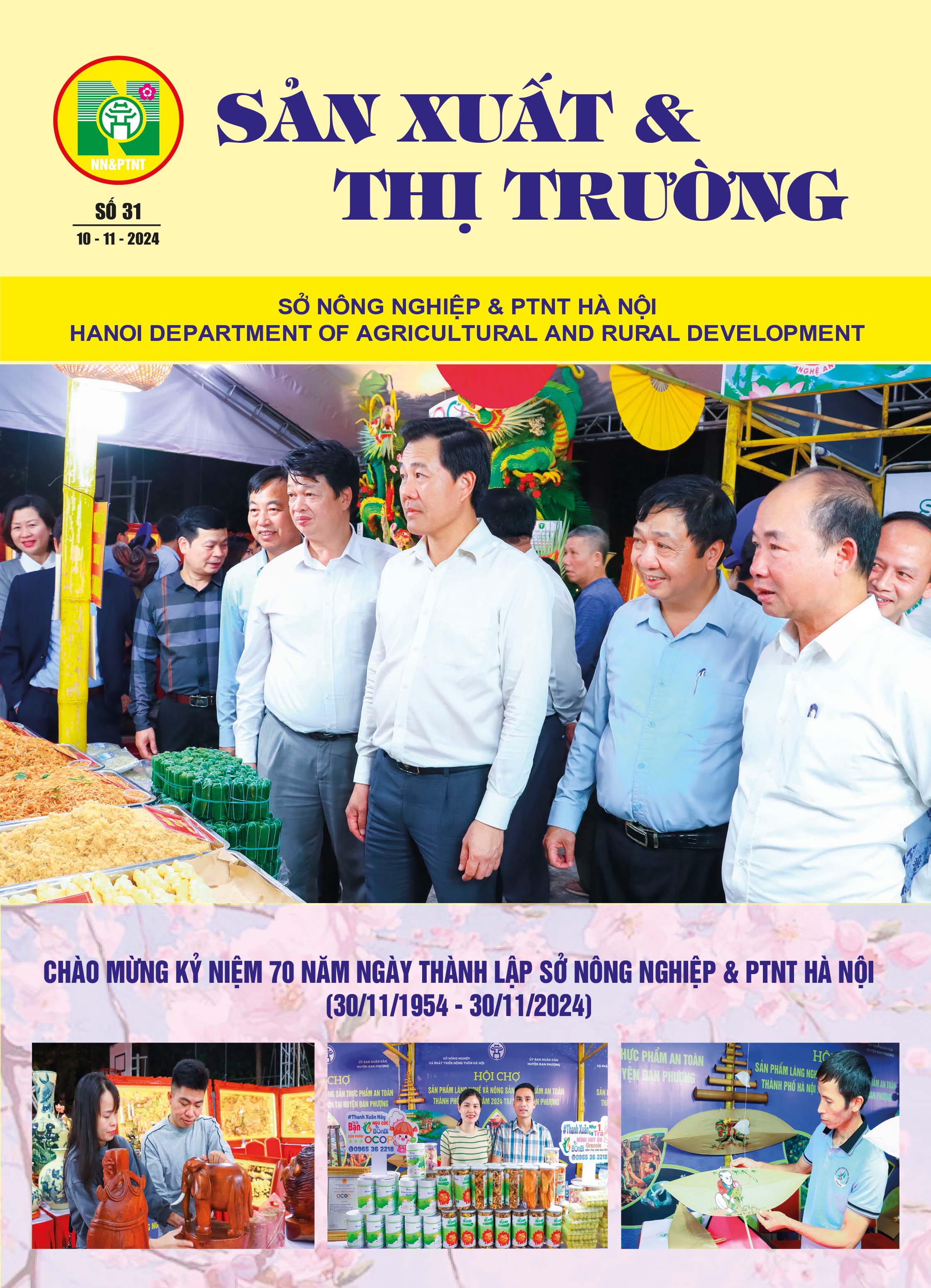 Bản tin Sản xuất & Thị trường số 31 năm 2024