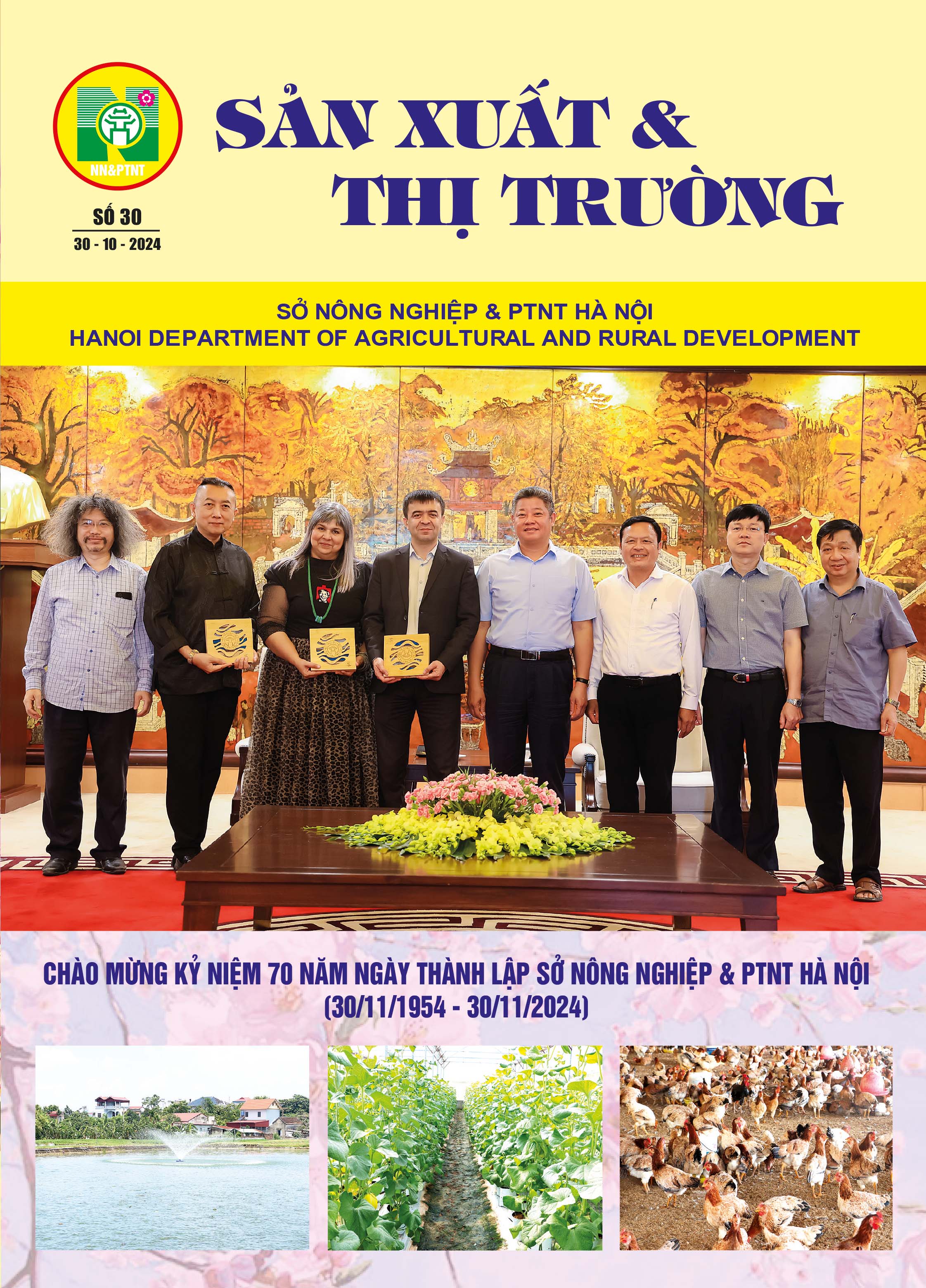 Bản tin Sản xuất & Thị trường số 30 năm 2024