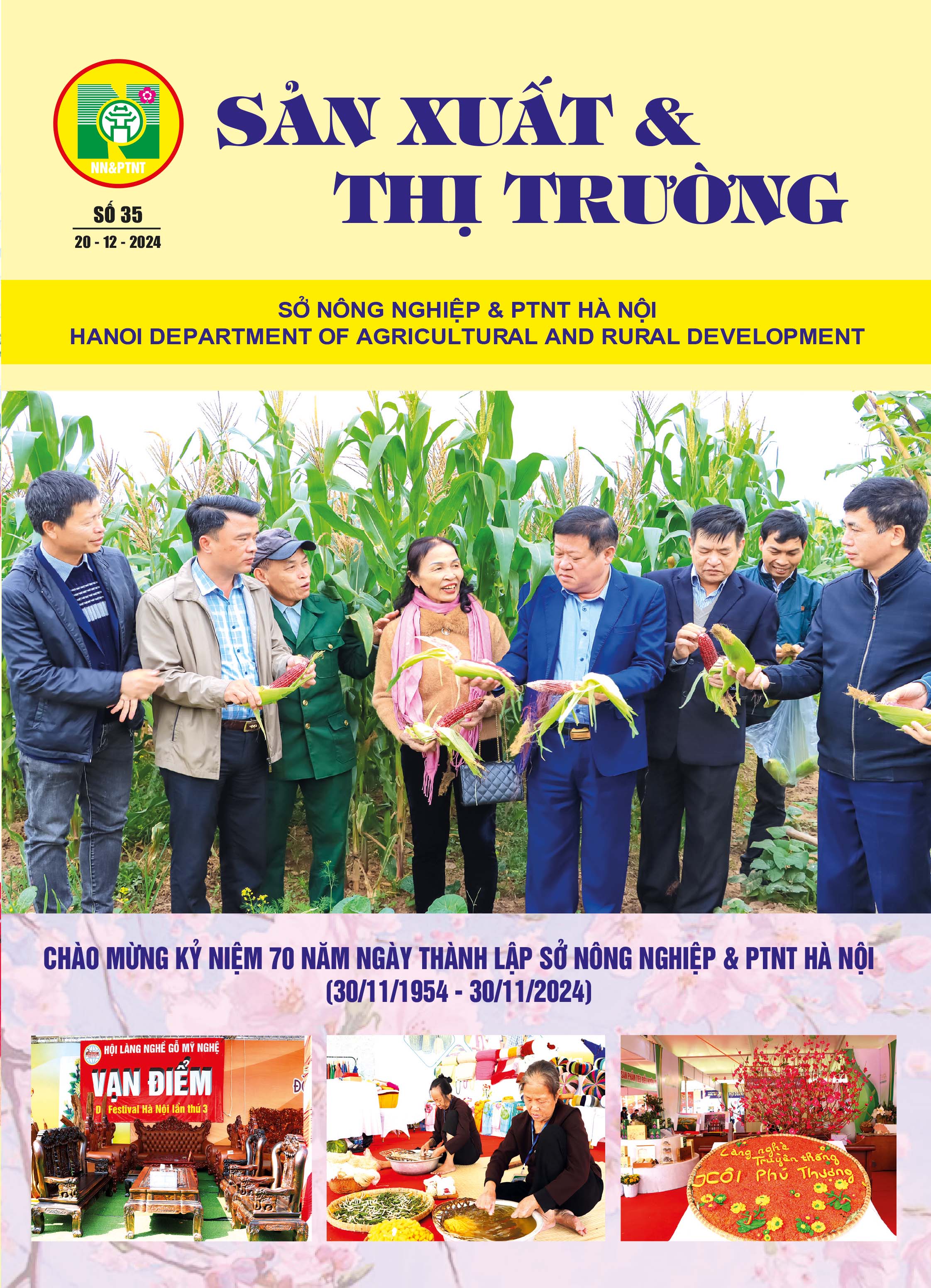 Bản tin Sản xuất & Thị trường số 35 năm 2024