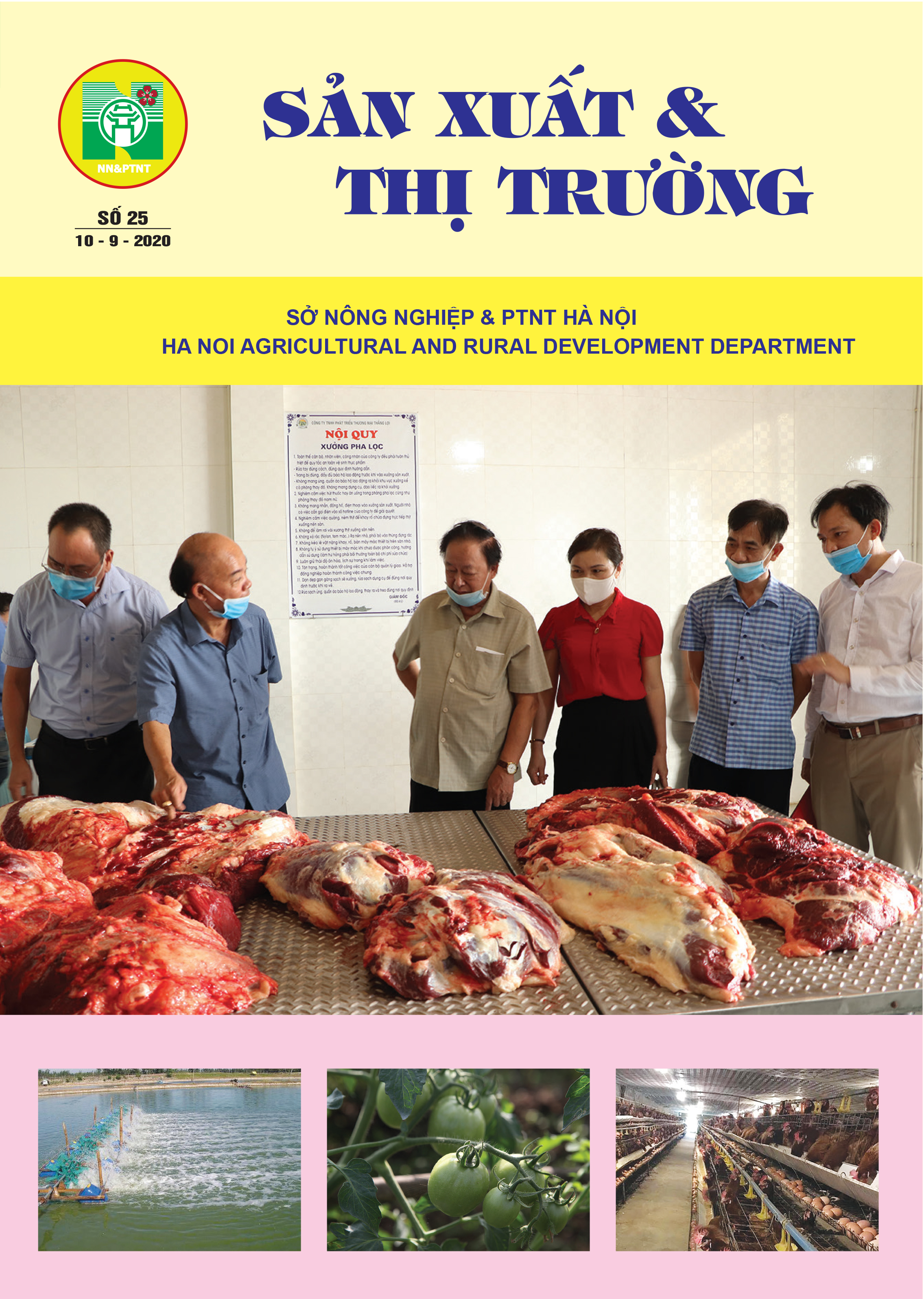 Bản tin Sản xuất và thị trường số 25 ngày 10.9.2020