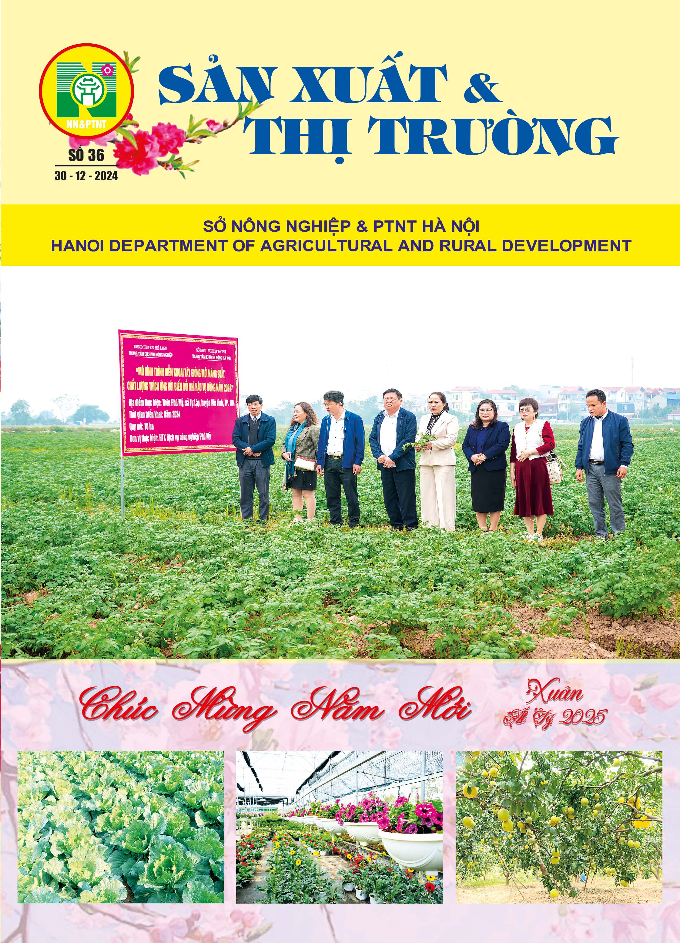 Bản tin Sản xuất & Thị trường số 36 năm 2024