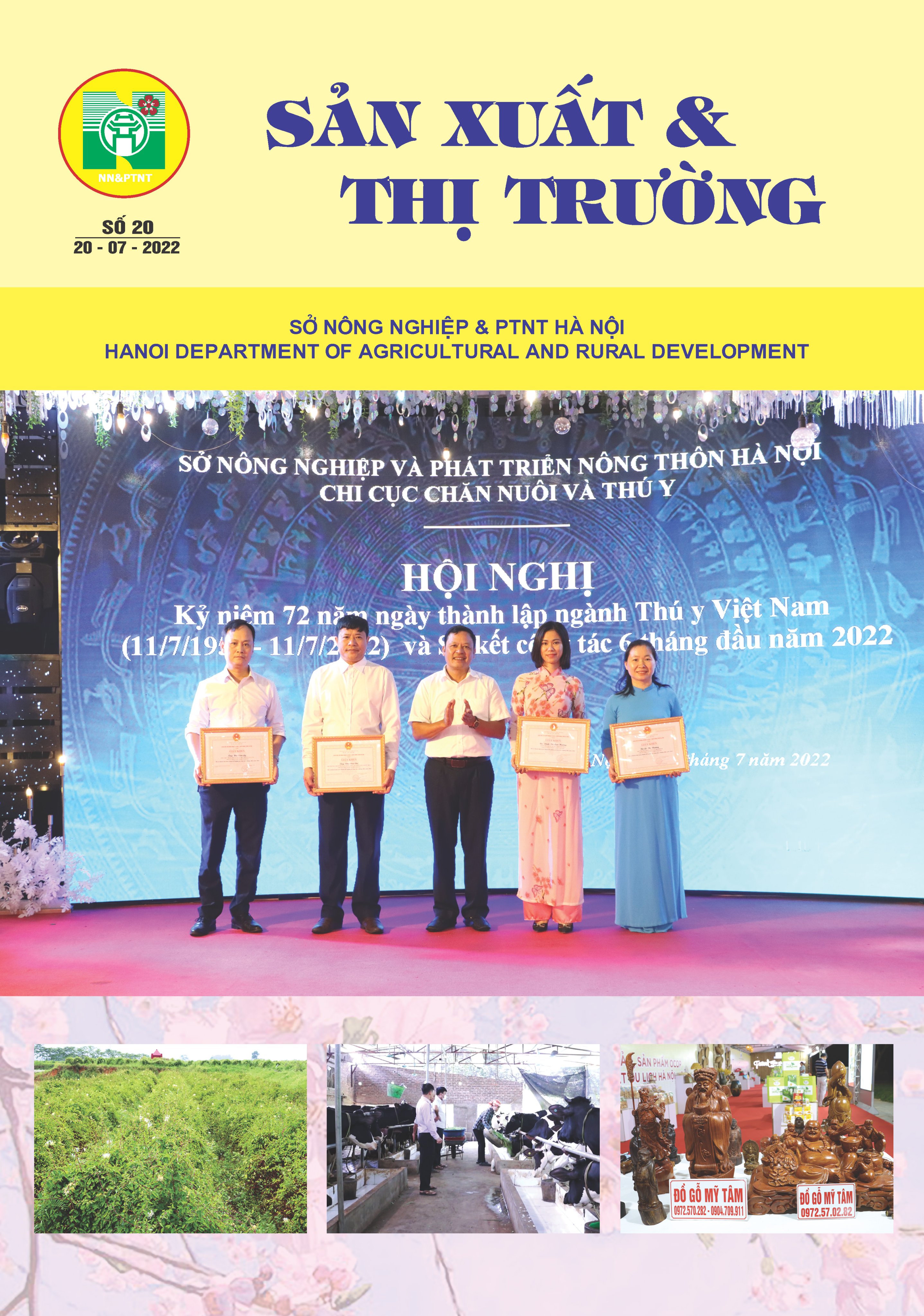 Bản tin Sản xuất & Thị trường số 20 năm 2022