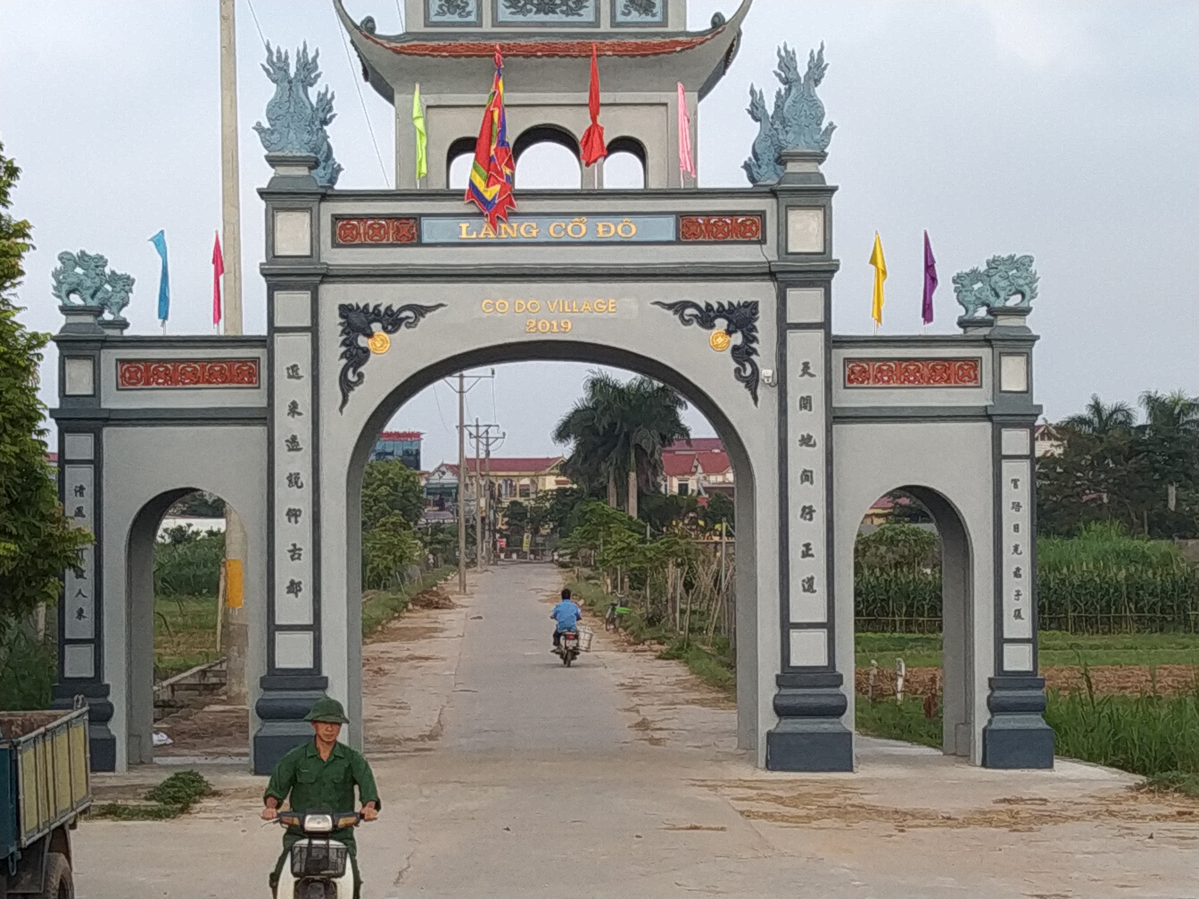 Cổ Đô xây dựng khu dân cư kiểu mẫu