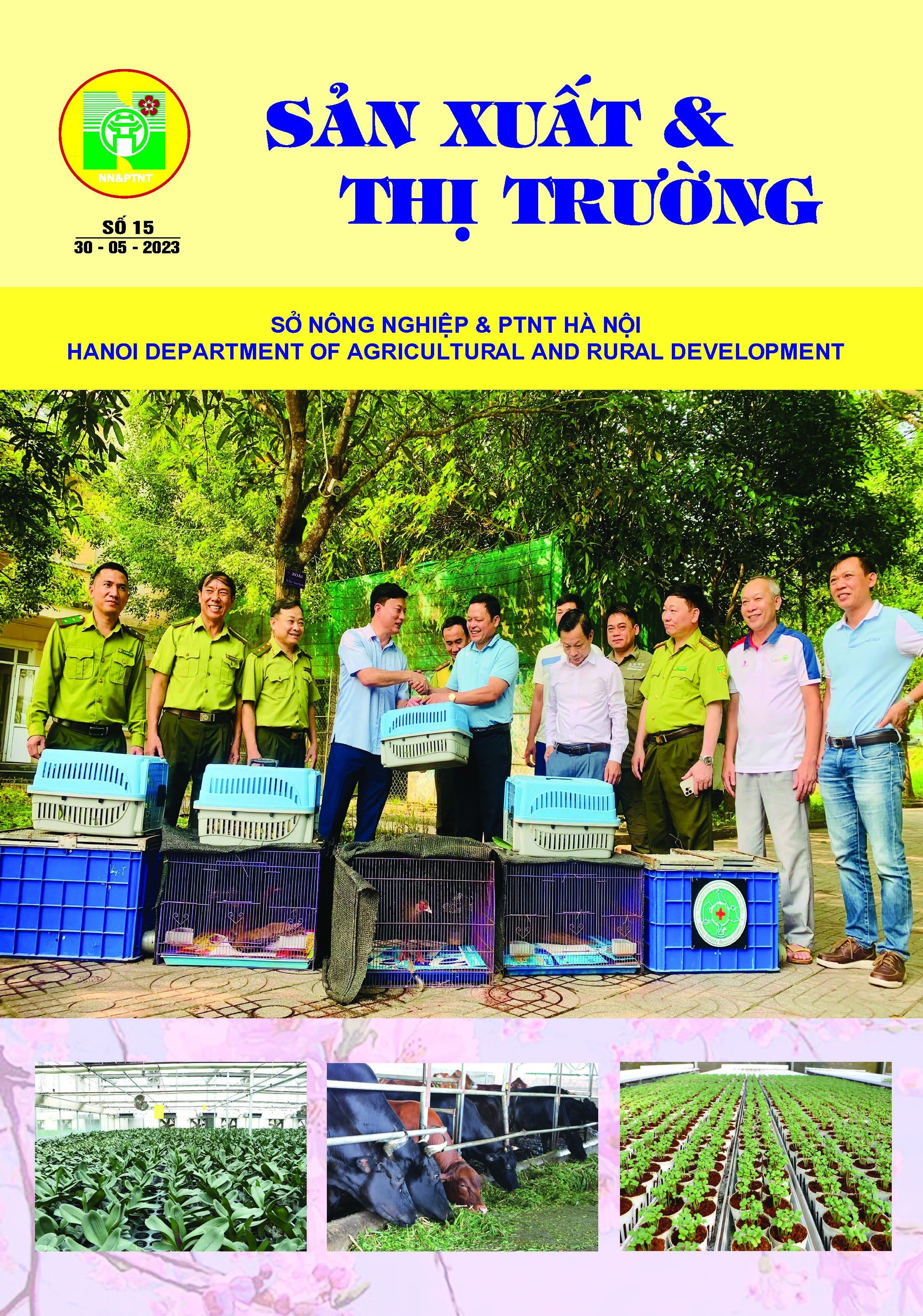 Bản tin Sản xuất & Thị trường số 15 năm 2023
