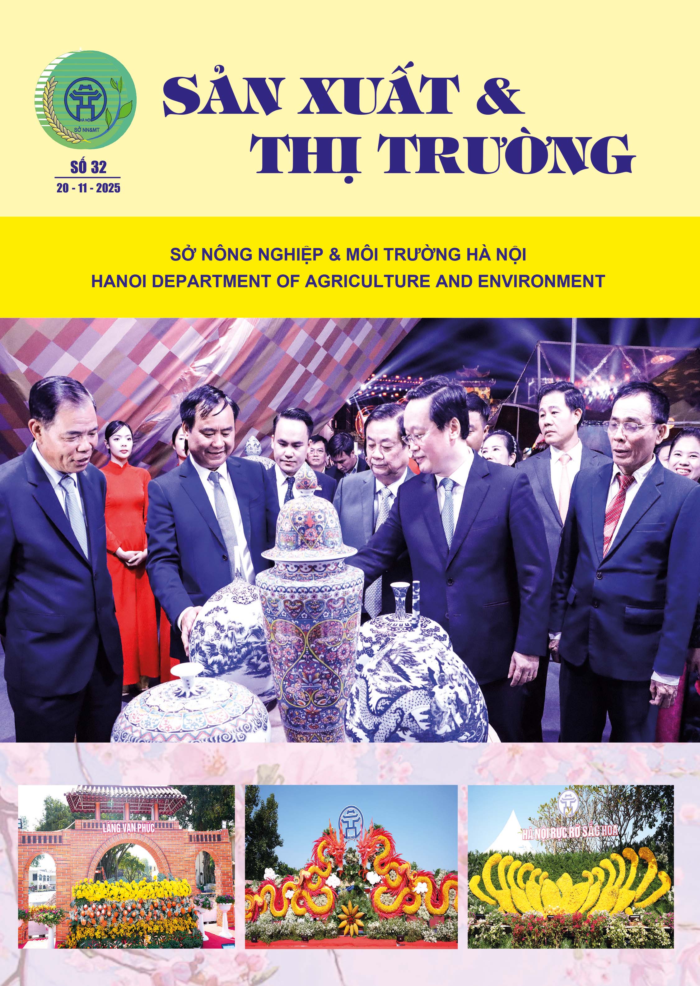 Bản tin Sản xuất & Thị trường số 32 năm 2025