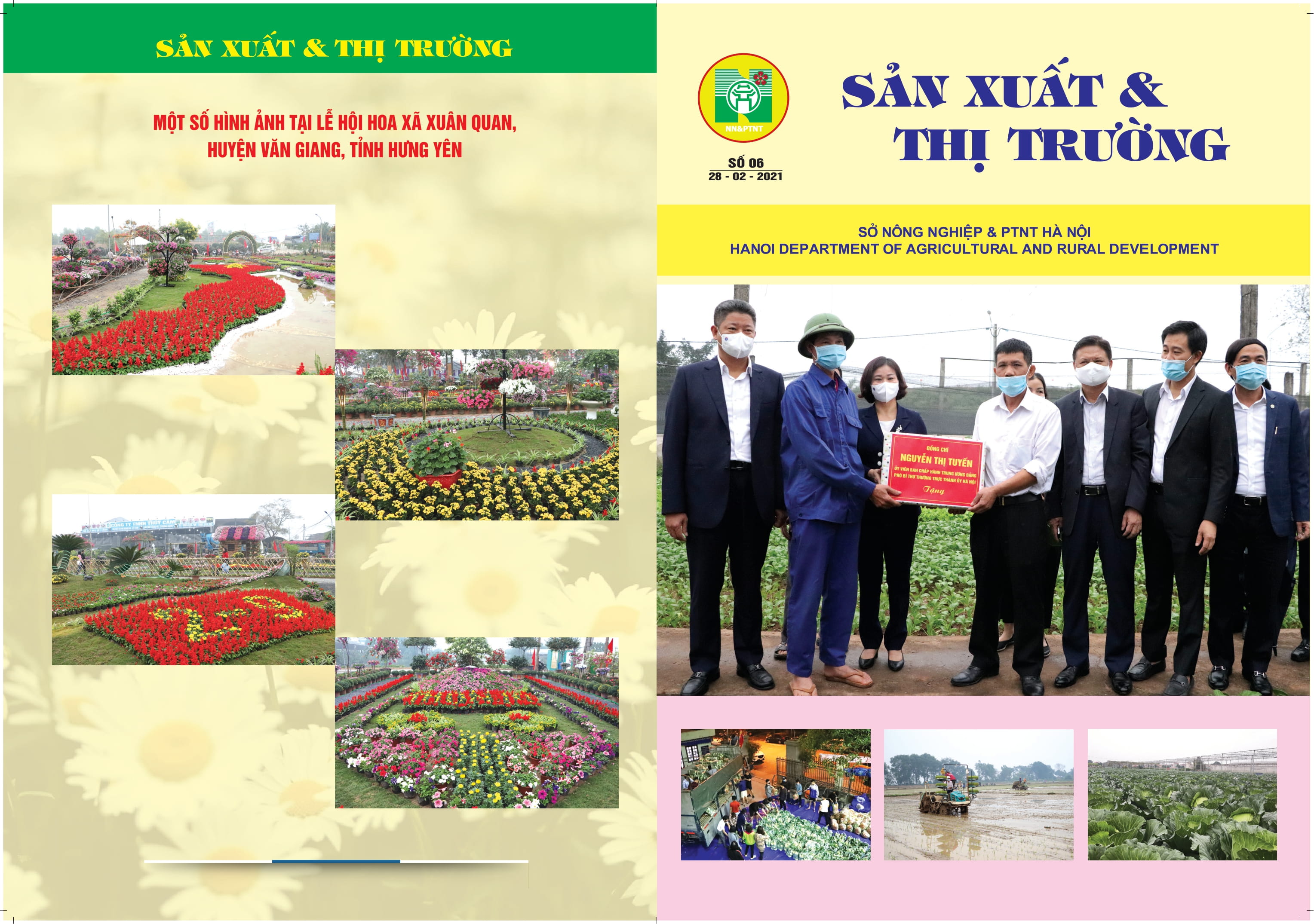 Bản tin Sản xuất và thị trường số 6 năm 2021