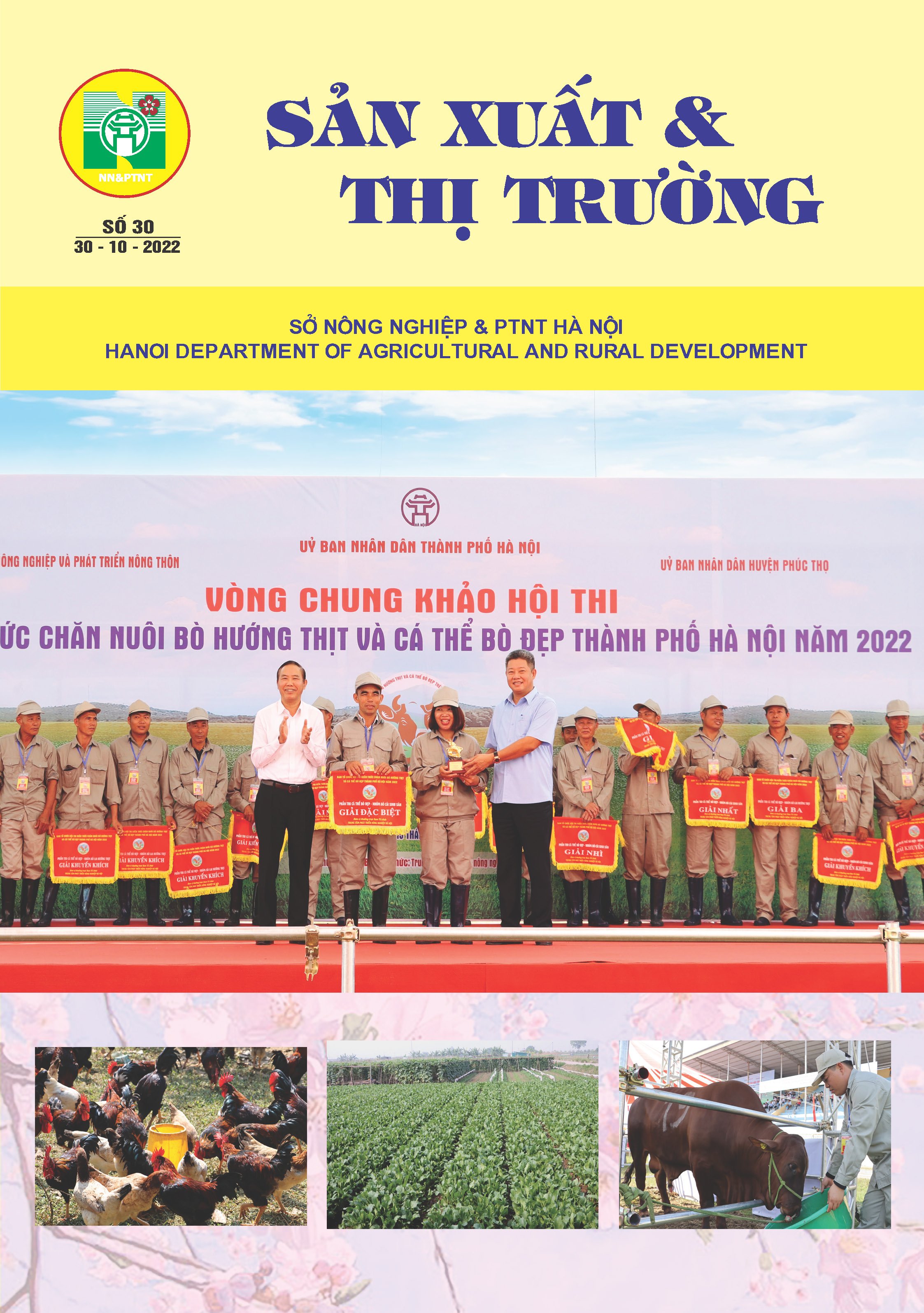 Bản tin Sản xuất & Thị trường số 30 năm 2022