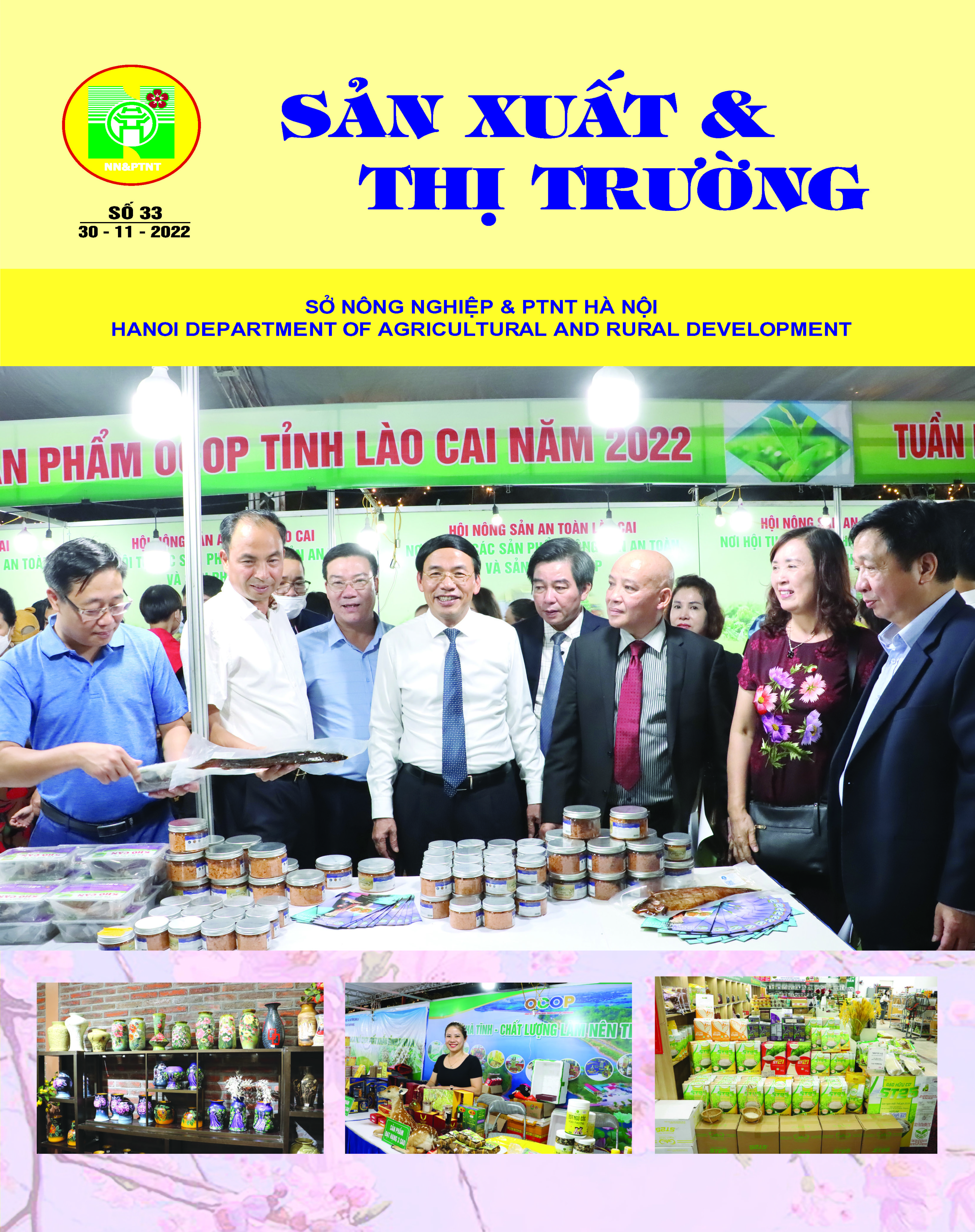 Bản tin Sản xuất & Thị trường số 33 năm 2022