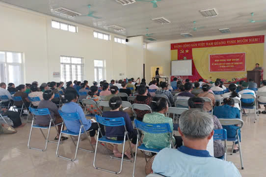 Tập huấn mô hình “Trình diễn khoai tây giống mới năng suất chất lượng thích ứng với biến đổi...