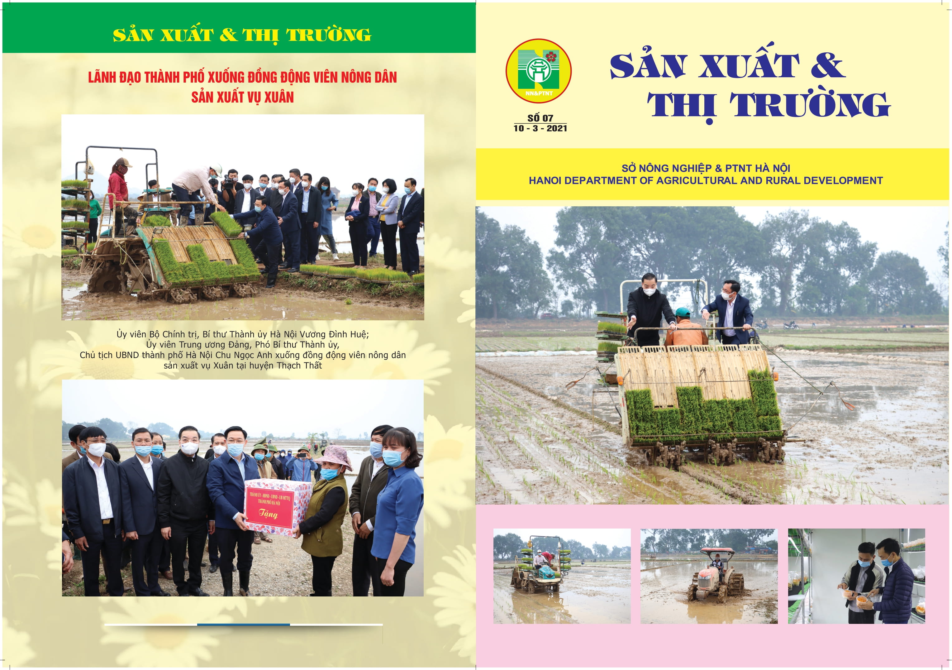 Bản tin sản xuất thị trường số 7 năm 2021