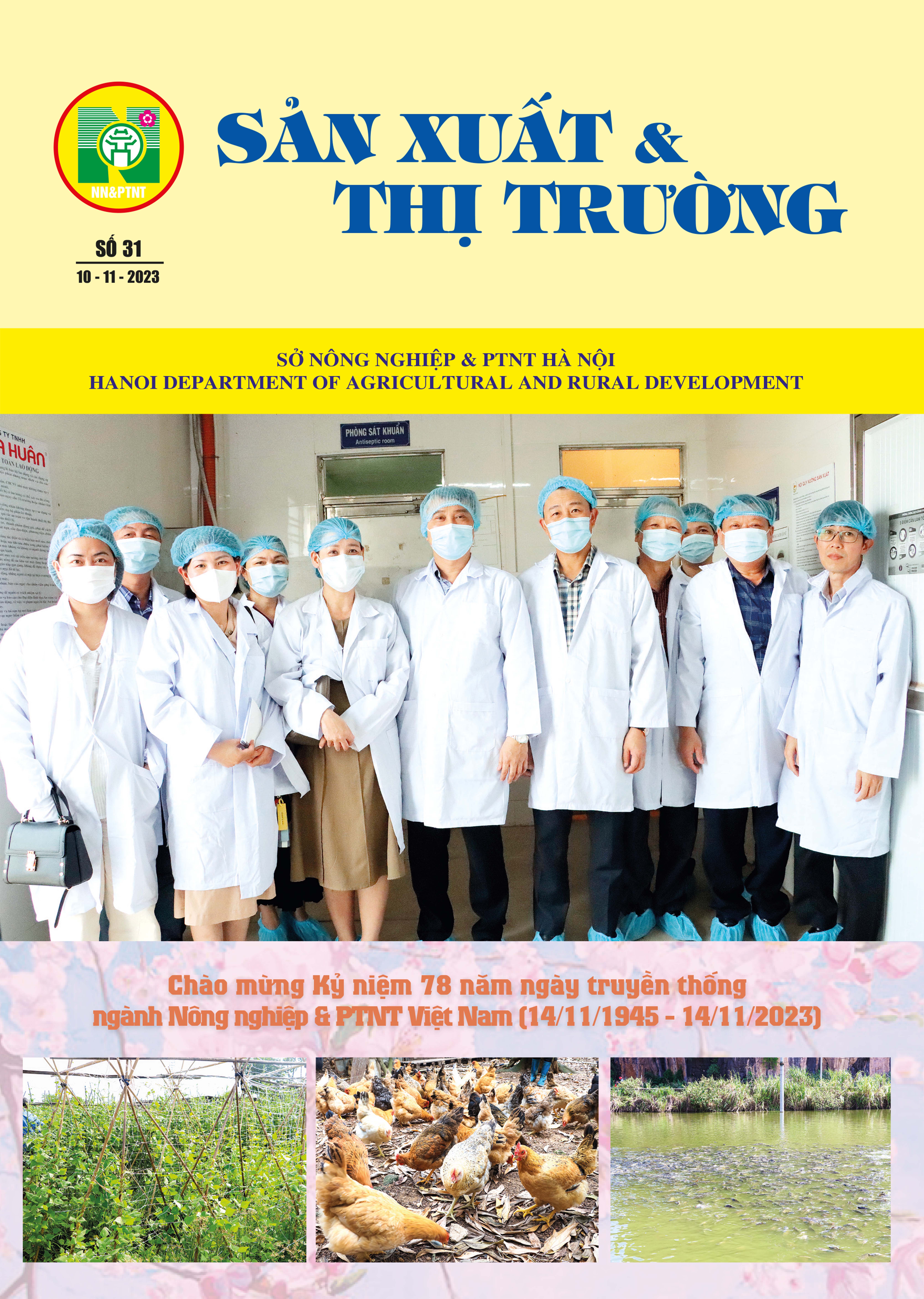 Bản tin Sản xuất & Thị trường số 31 năm 2023