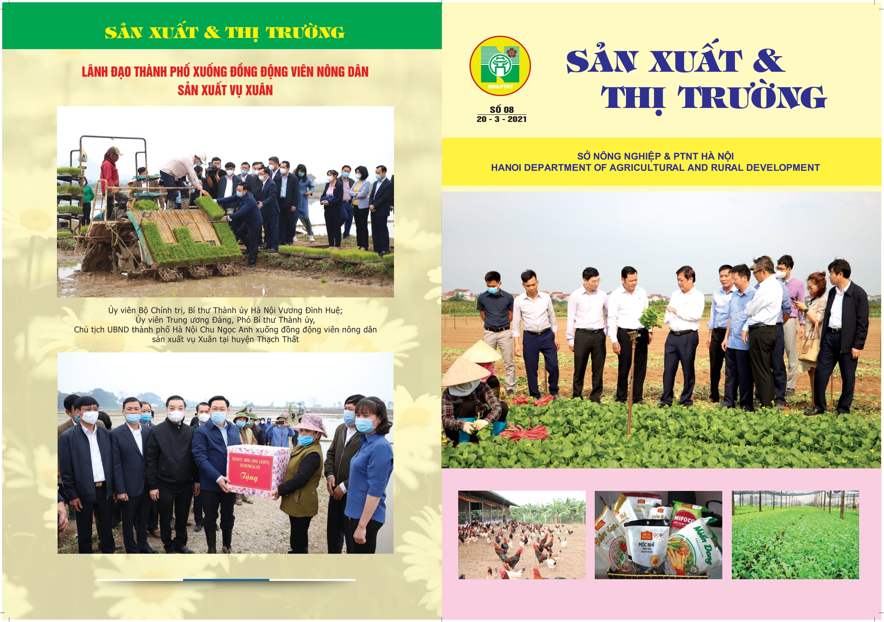 Bản tin Sản xuất và thị trường số 8 năm 2021