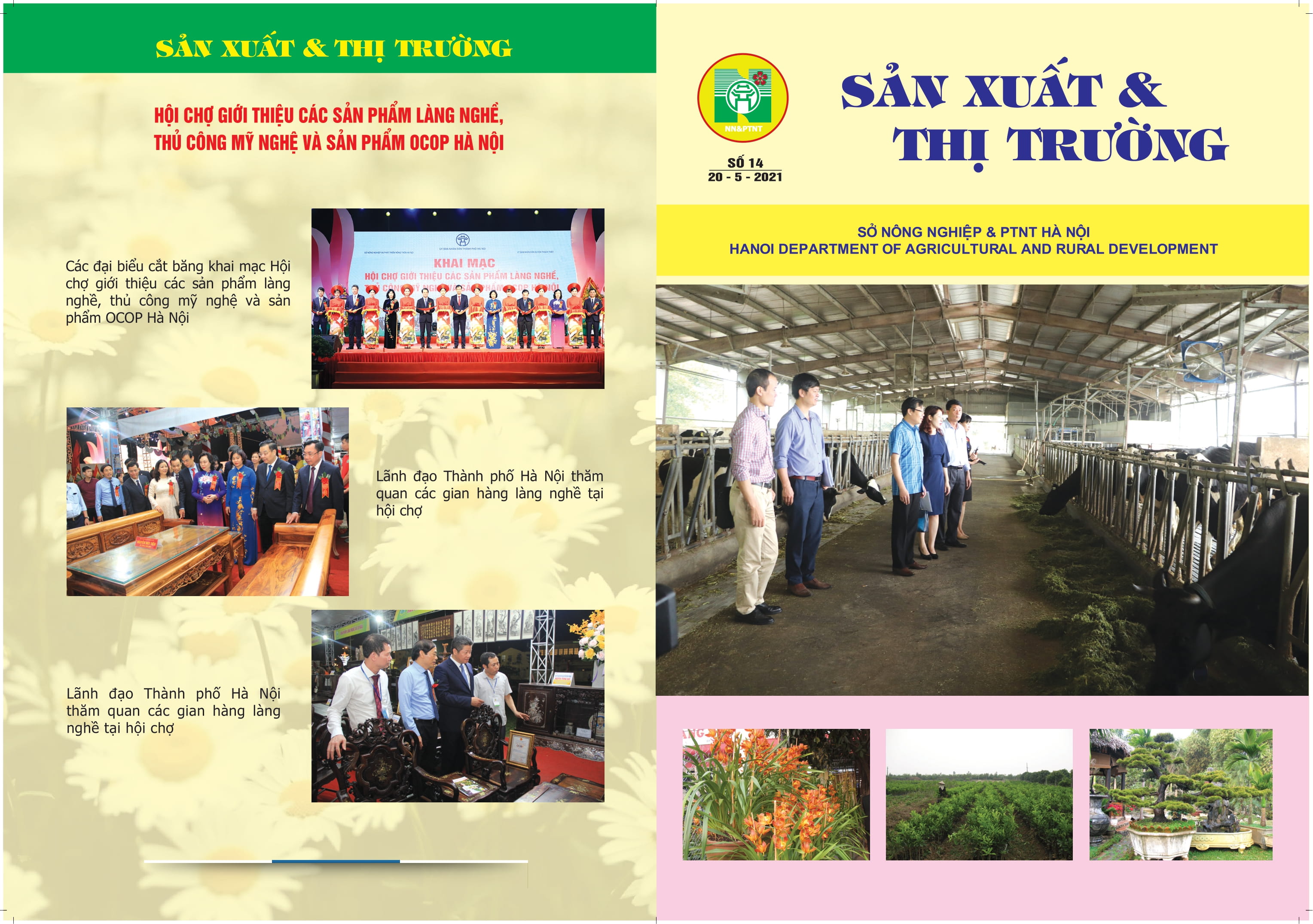 Bản tin Sản xuất & thị trường số 14 năm 2021