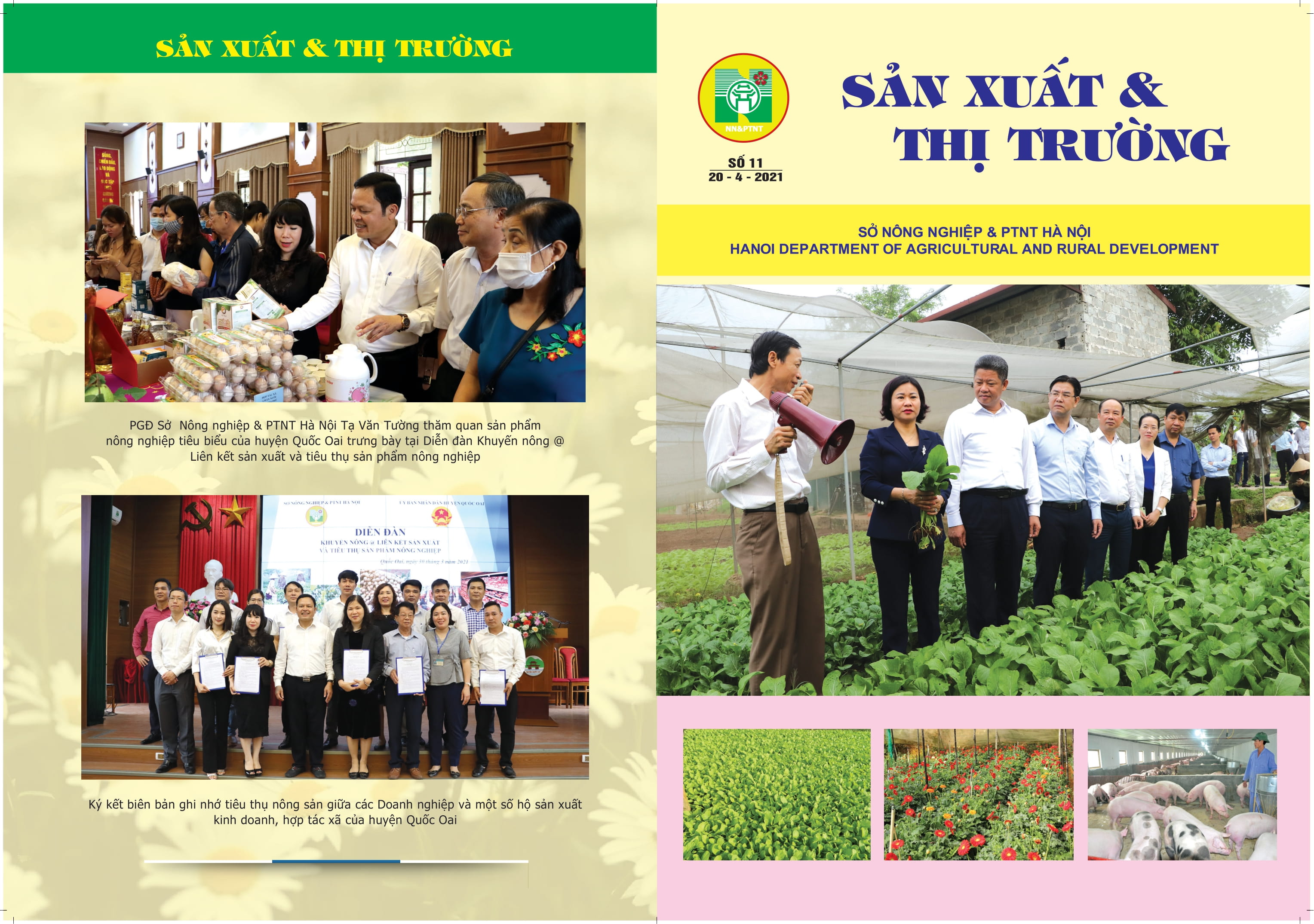 Bản tin Sản xuất & thị trường số 11 năm 2021