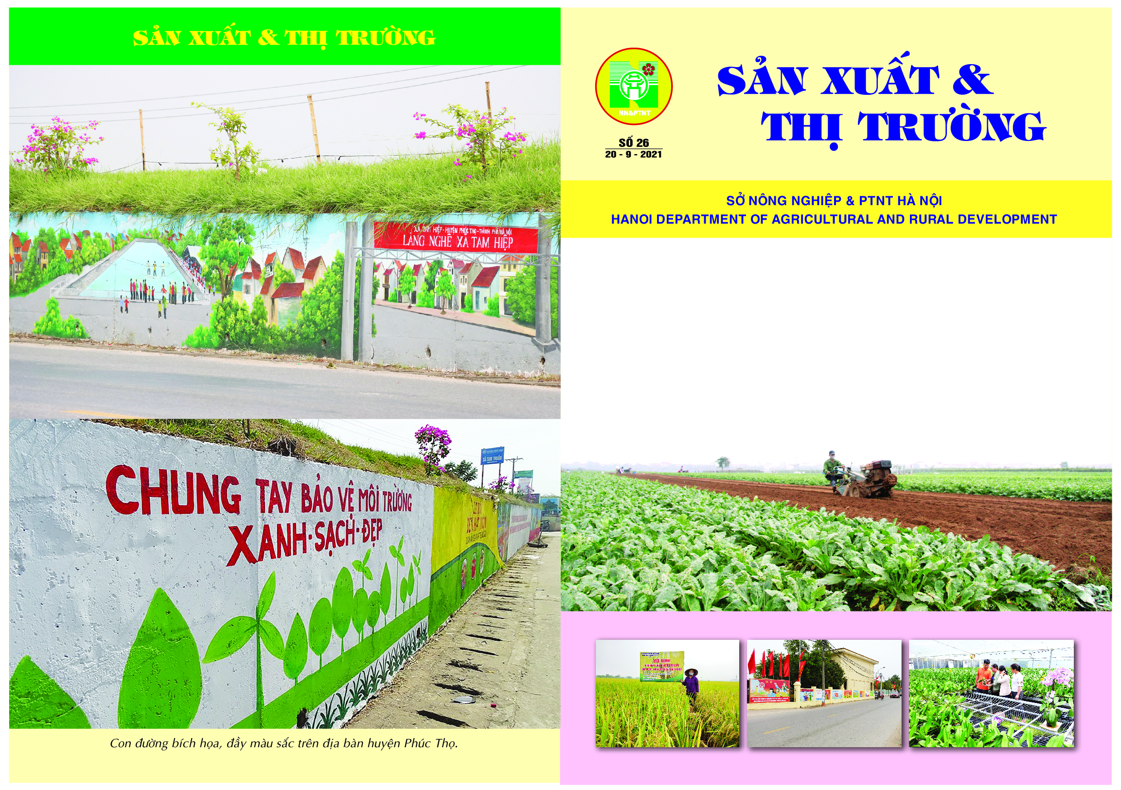 Bản tin Sản xuất & thị trường số 26 năm 2021