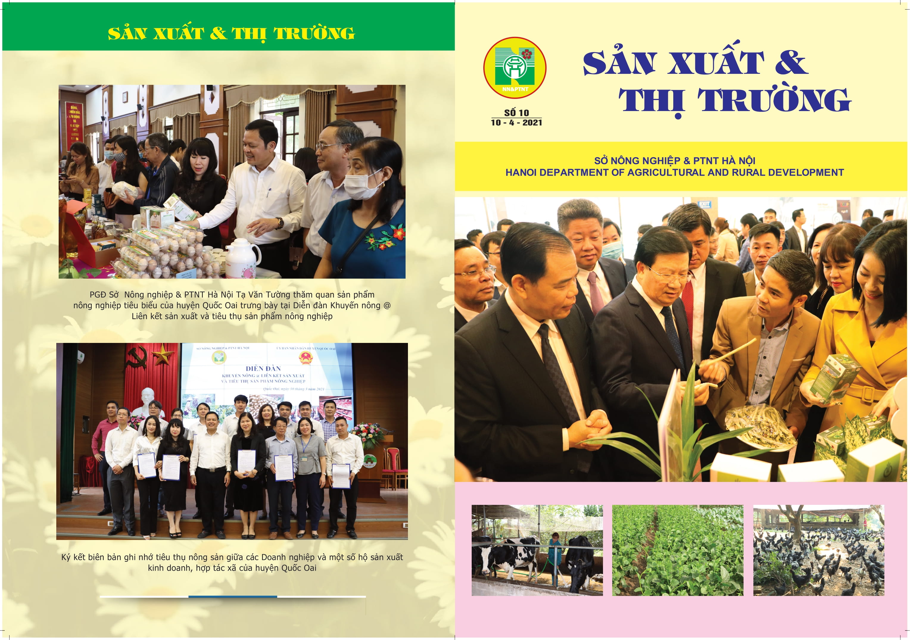 Bản tin Sản xuất & thị trường số 10 năm 2021