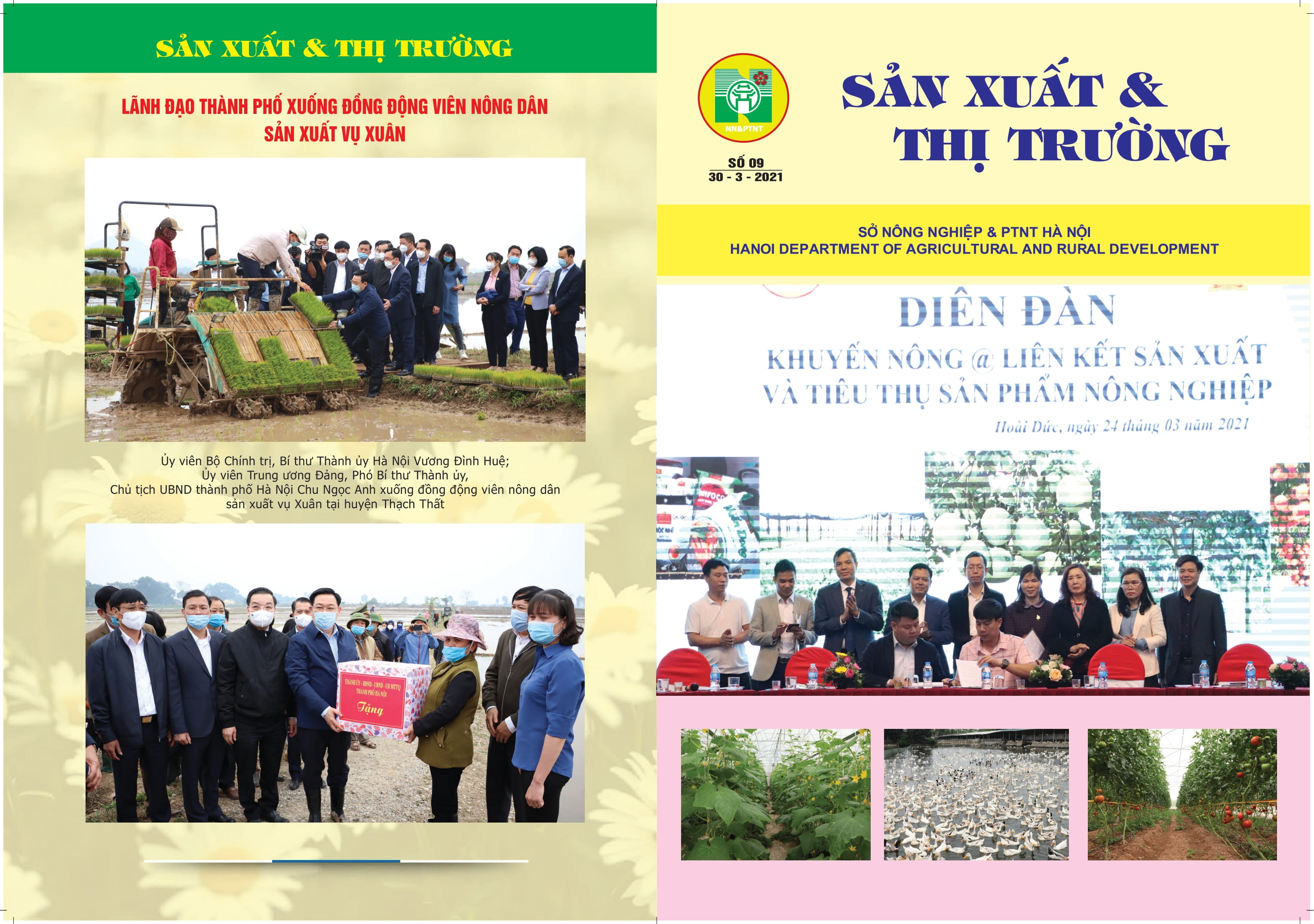 Bản tin Sản xuất và thị trường số 9 năm 2021