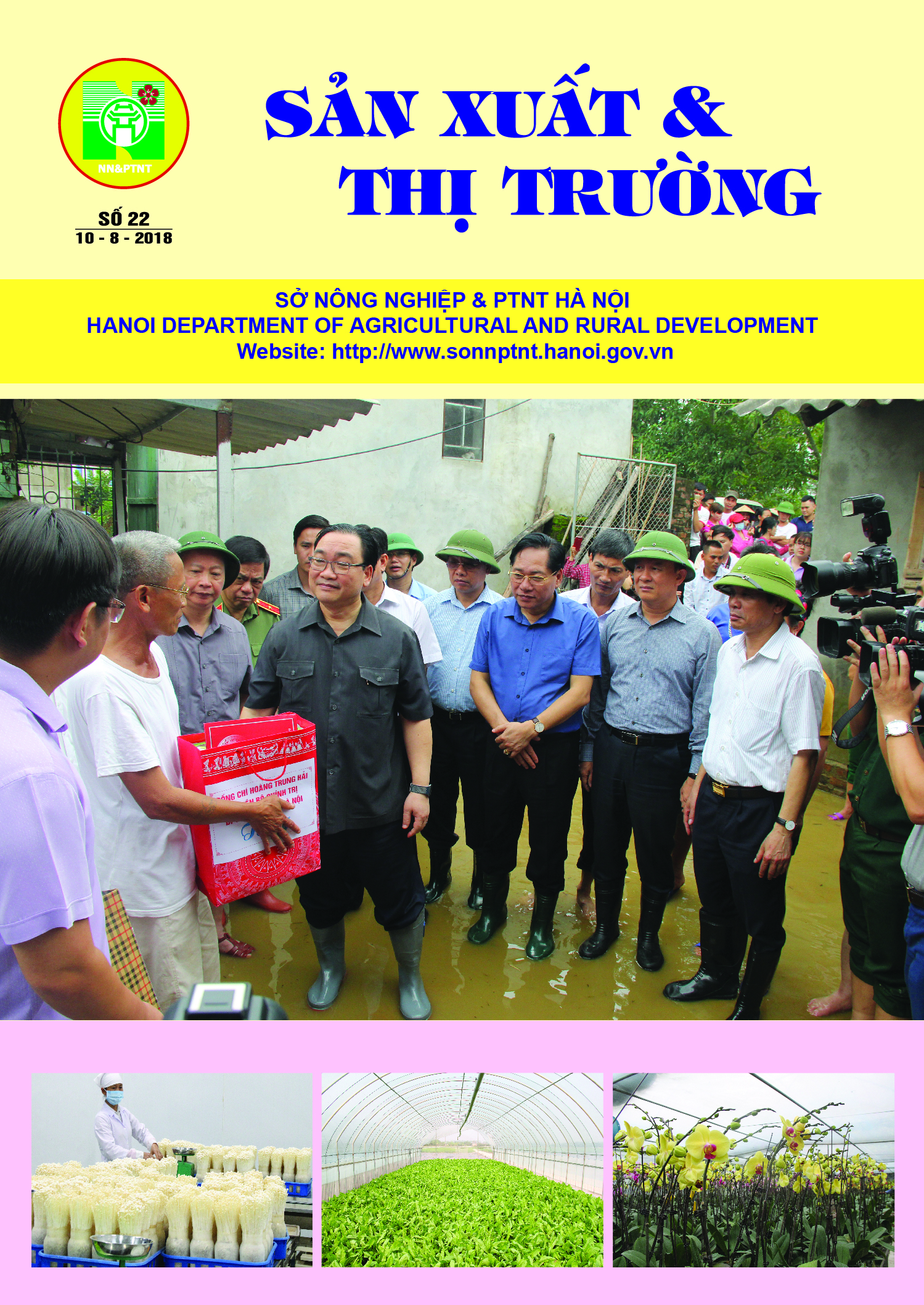 Bản tin sản xuất & thị trường số 22.2018