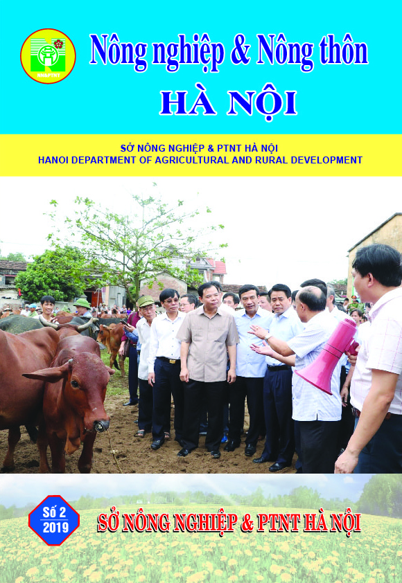 Tập san Nông nghiệp & nông thôn Hà Nội số 02 năm 2019