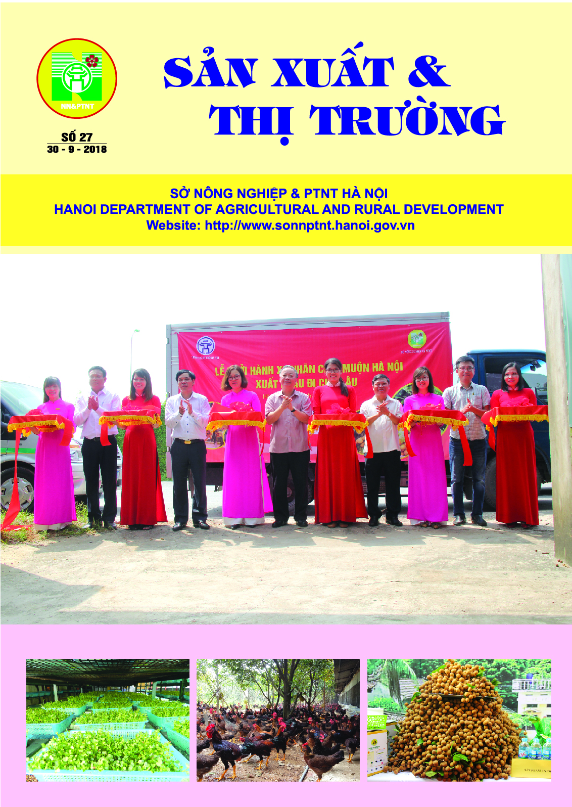 Bản tin sản xuất & thị trường số 27.2018