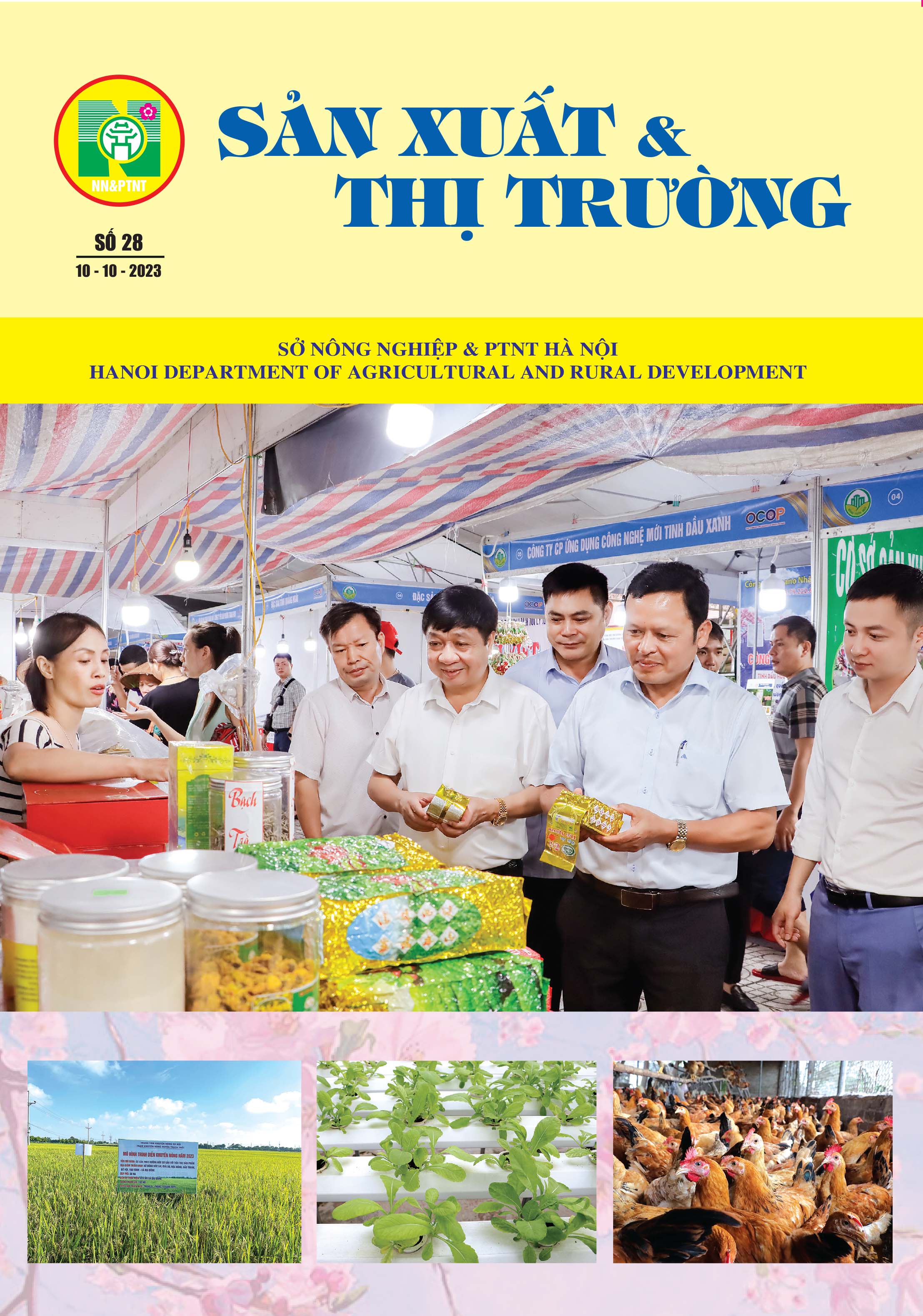 Bản tin Sản xuất & Thị trường số 28 năm 2023